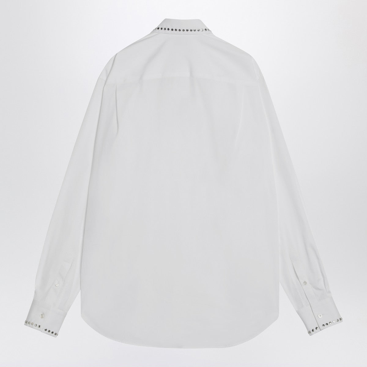 Alexander Mcqueen Alexander McQueen White cotton shirt with studs