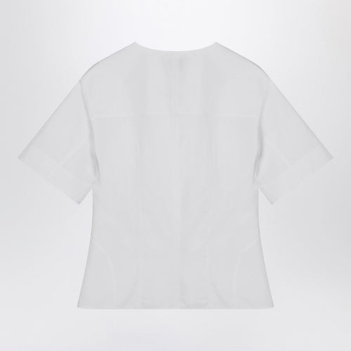 Alexander Mcqueen Alexander McQueen White corset shirt in poplin