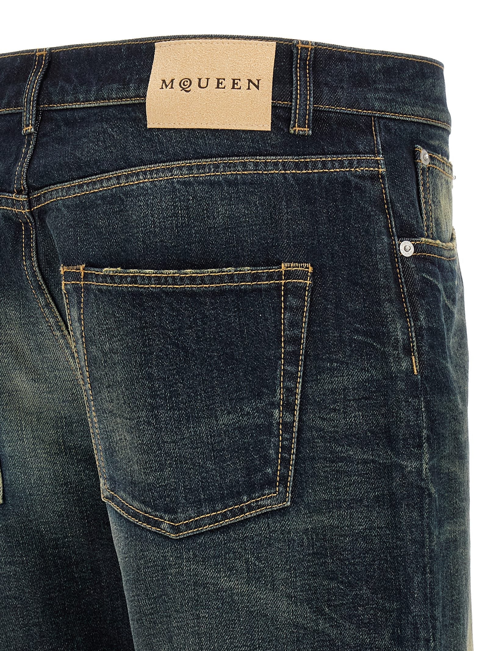 Alexander McQueen Alexander McQueen Wide Leg Jeans