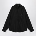 Balenciaga Balenciaga Black cotton shirt with logo