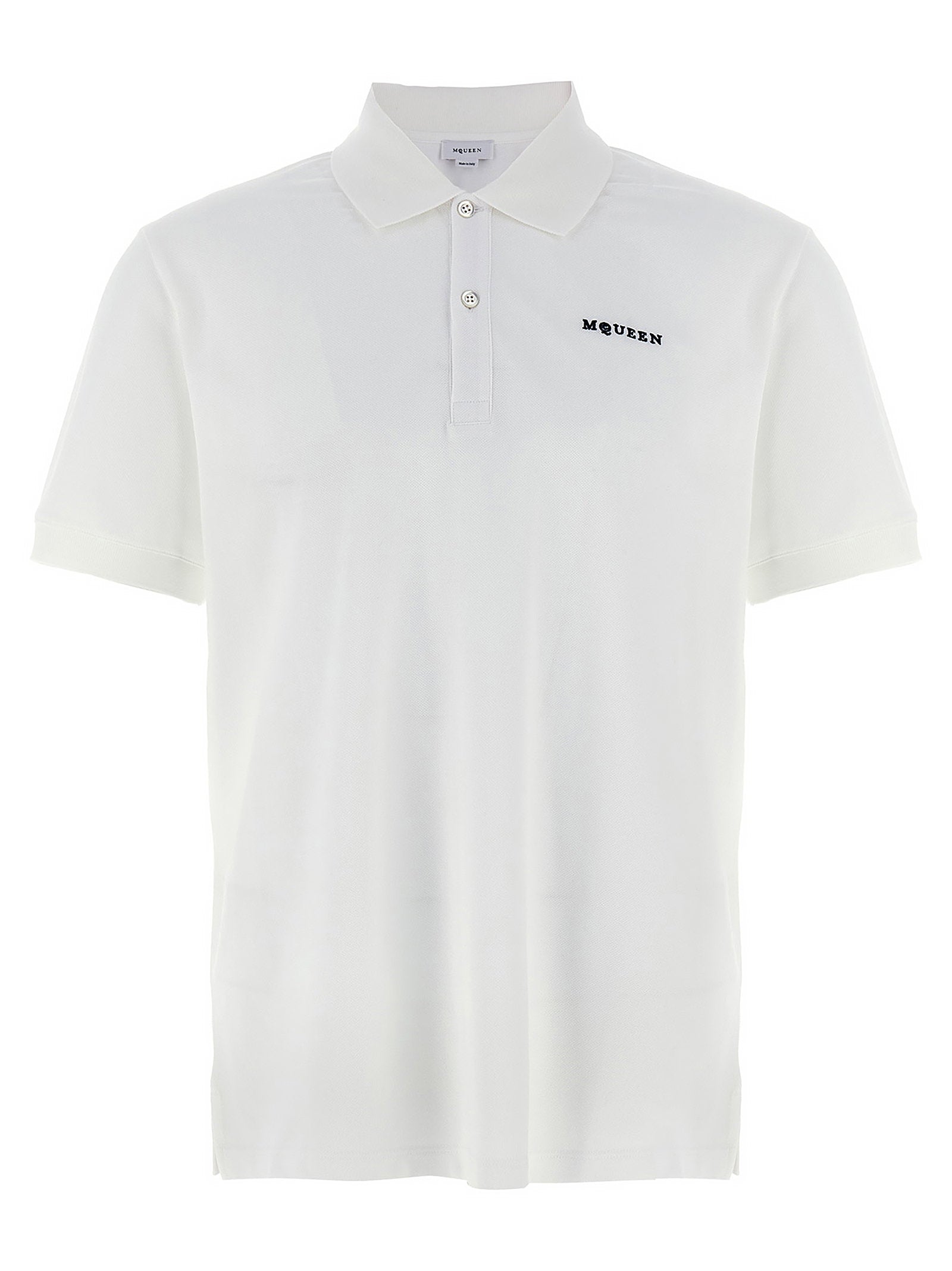 Alexander McQueen Alexander McQueen Logo Embroidery Polo Shirt