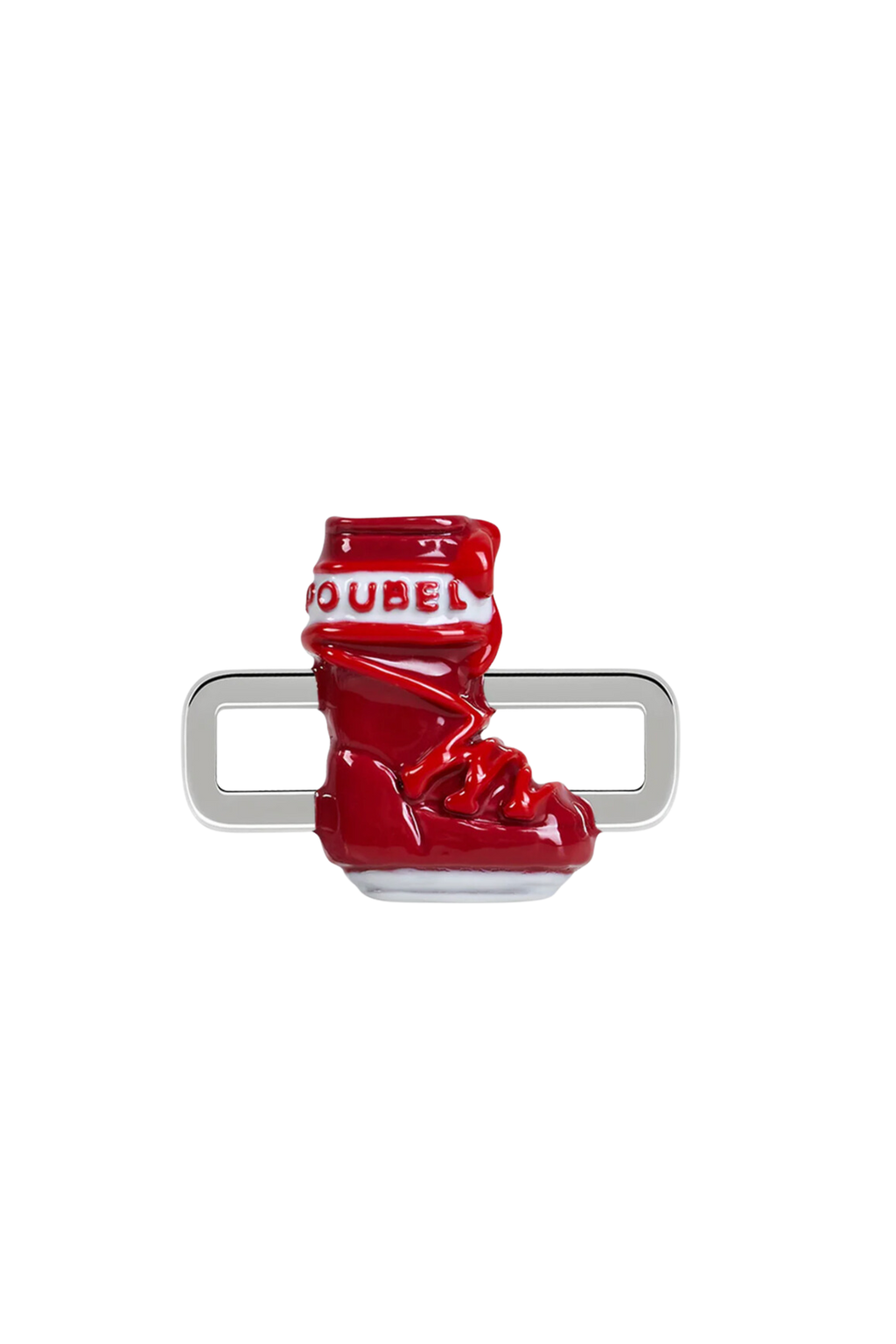 Poubel Red Snowboot Charm