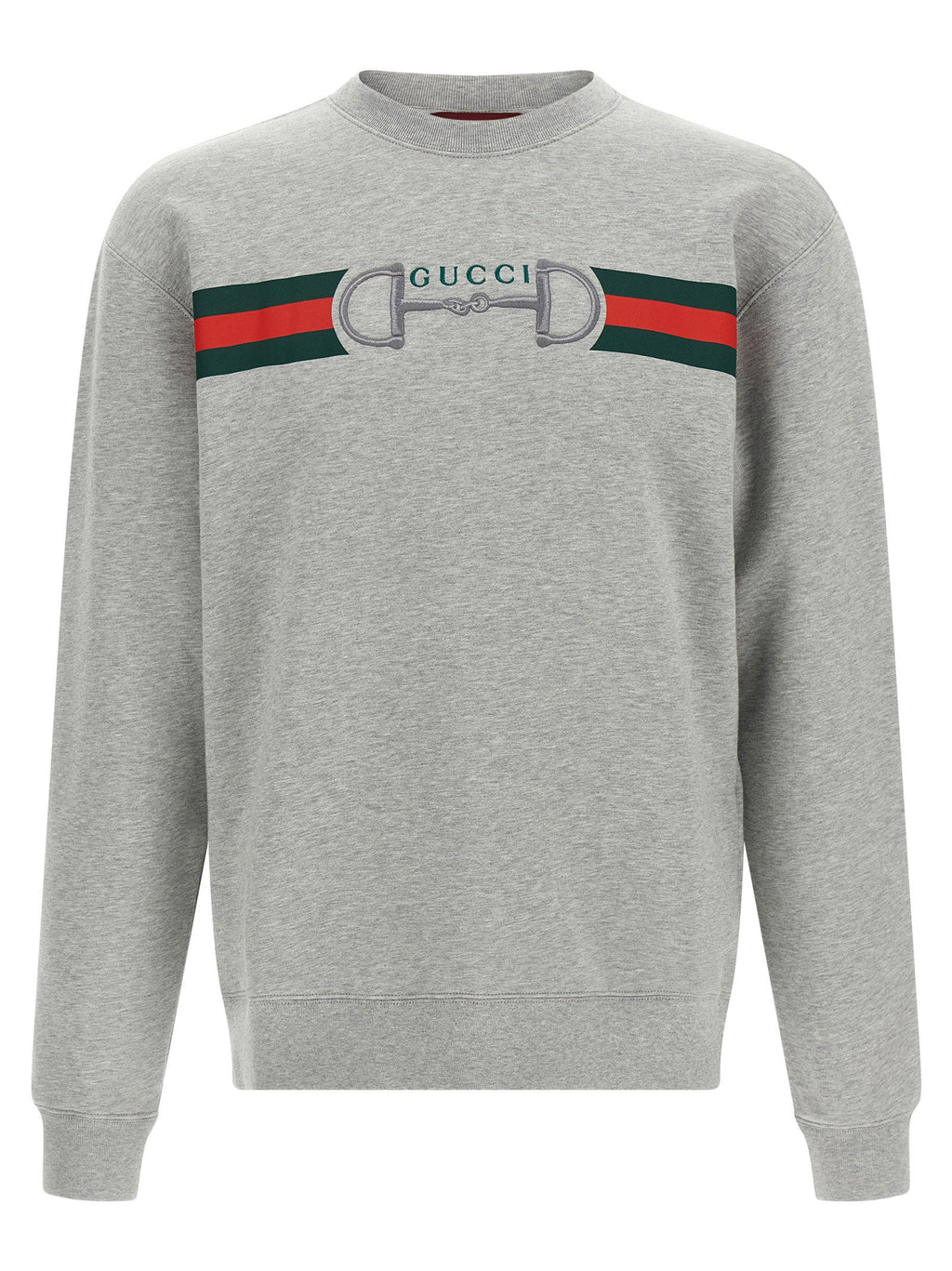 Gucci Gucci Web Ribbon And Horsebit Sweatshirt