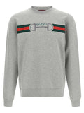 Gucci Gucci Web Ribbon And Horsebit Sweatshirt