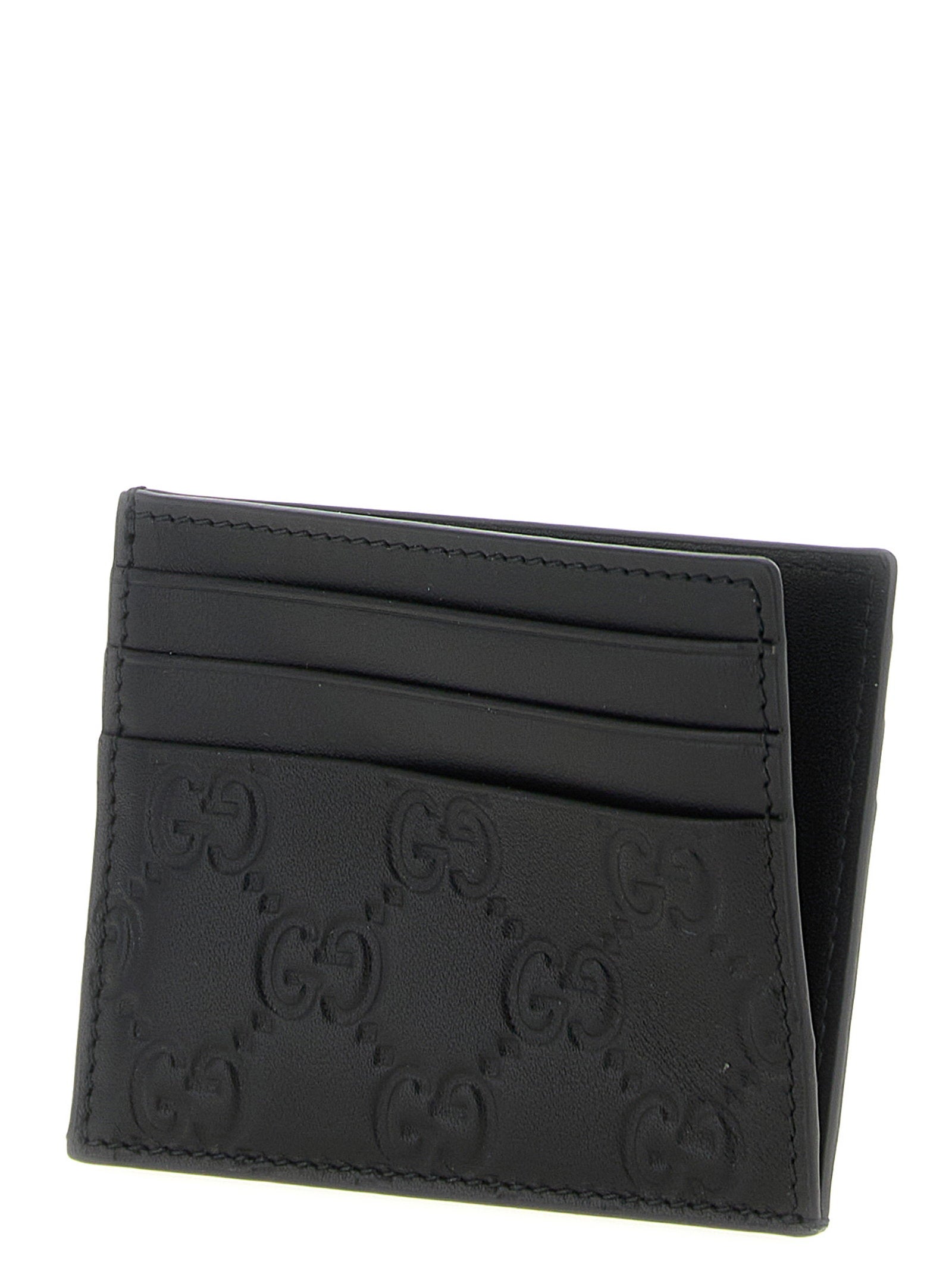 Gucci Gucci Gg Emblem Card Holder