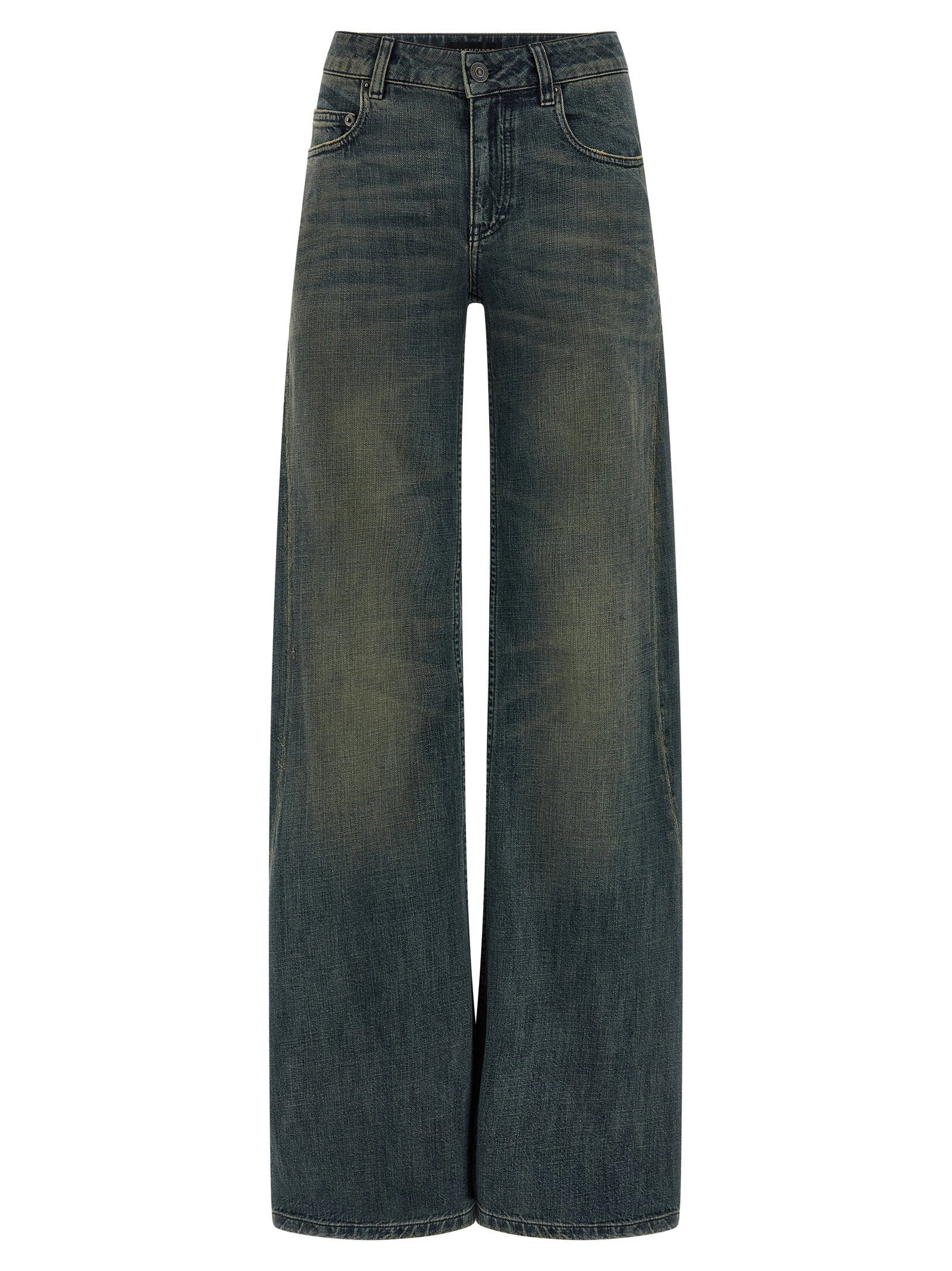 Balenciaga Balenciaga A Gamba Ampia Jeans