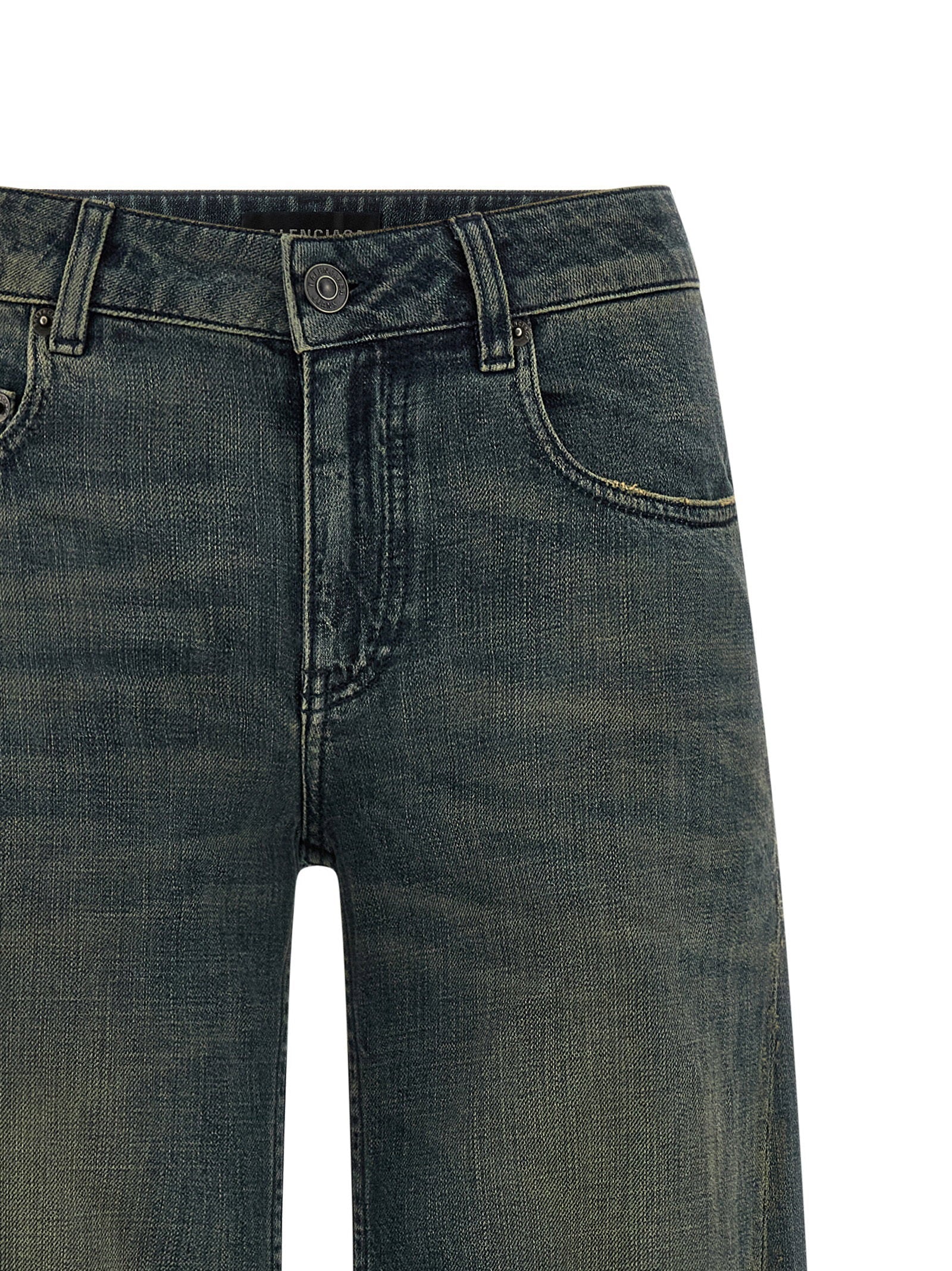 Balenciaga Balenciaga A Gamba Ampia Jeans
