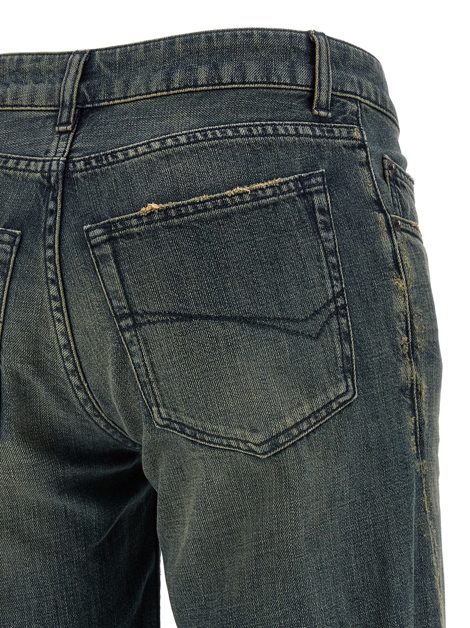 Balenciaga Balenciaga A Gamba Ampia Jeans