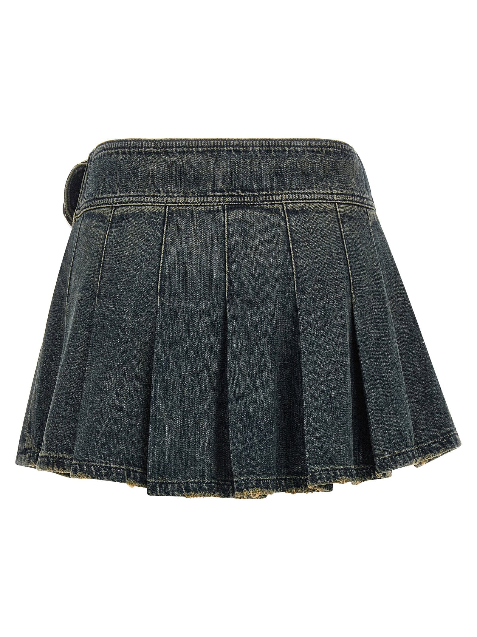 Balenciaga Balenciaga Buckle Pleated Skirt