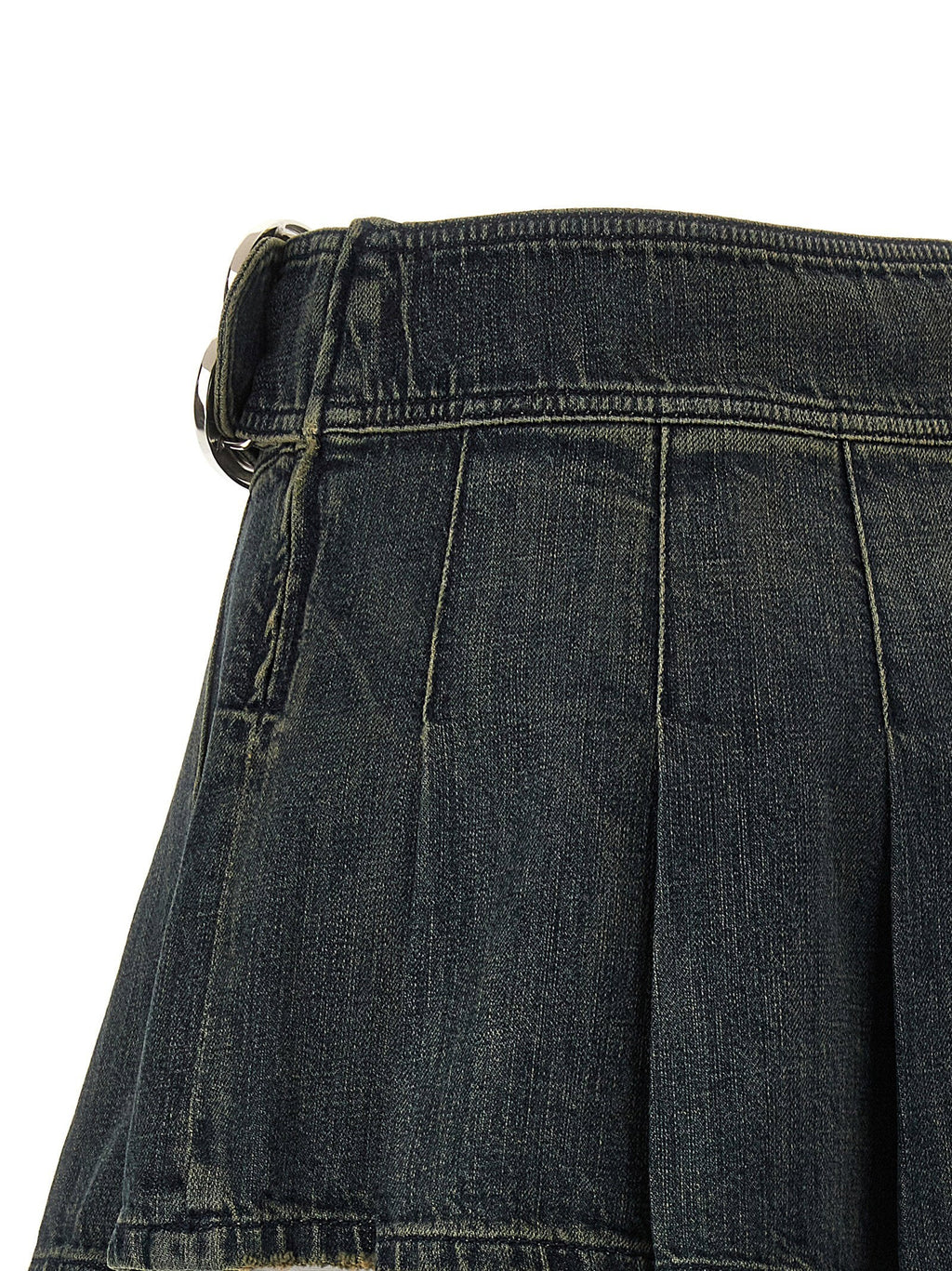 Balenciaga Balenciaga Buckle Pleated Skirt