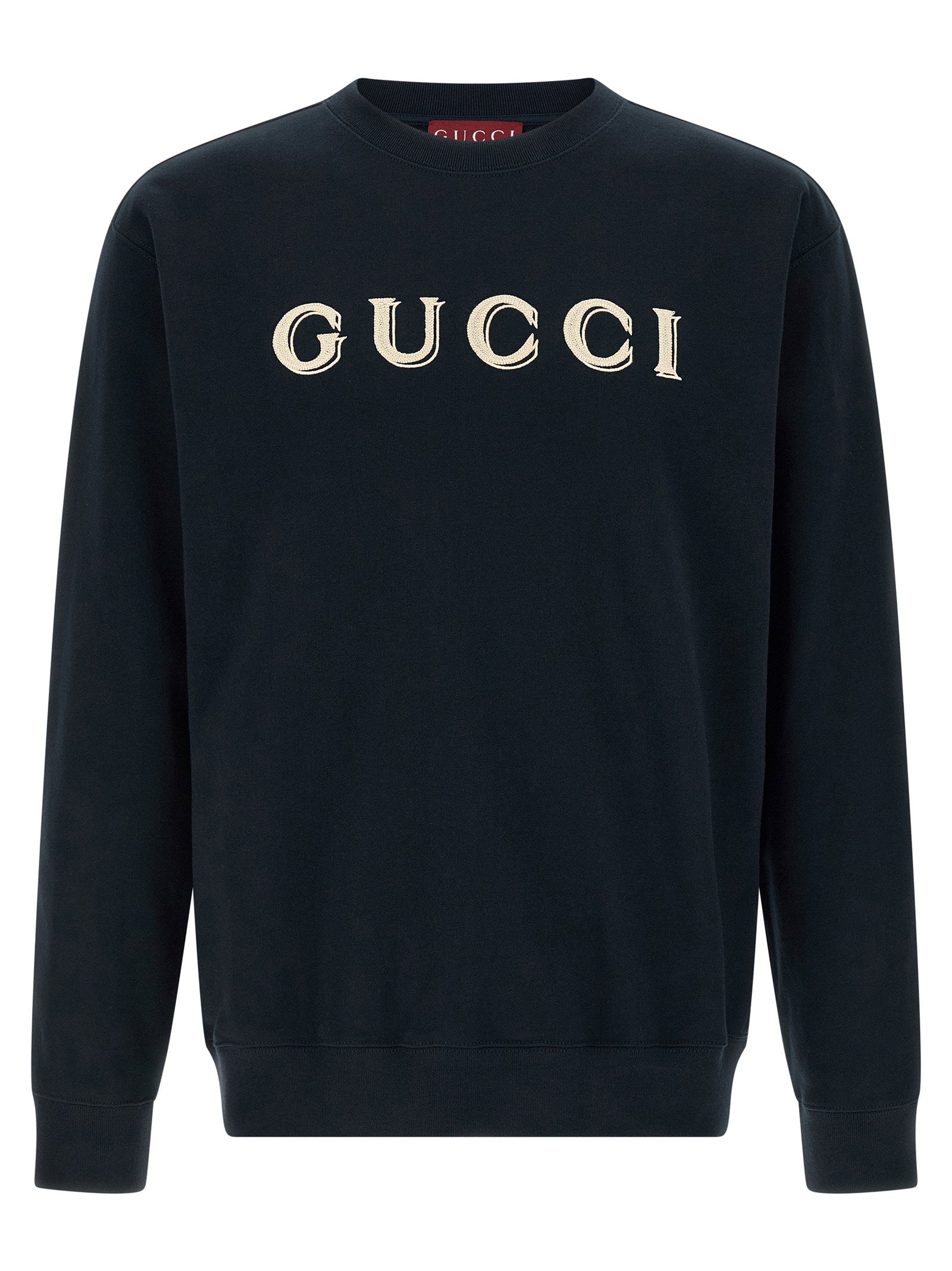 Gucci Gucci Logo Embroidery Sweatshirt