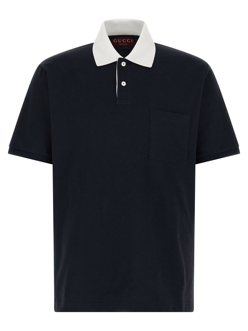 Gucci Gucci Contrast Collar Polo Shirt