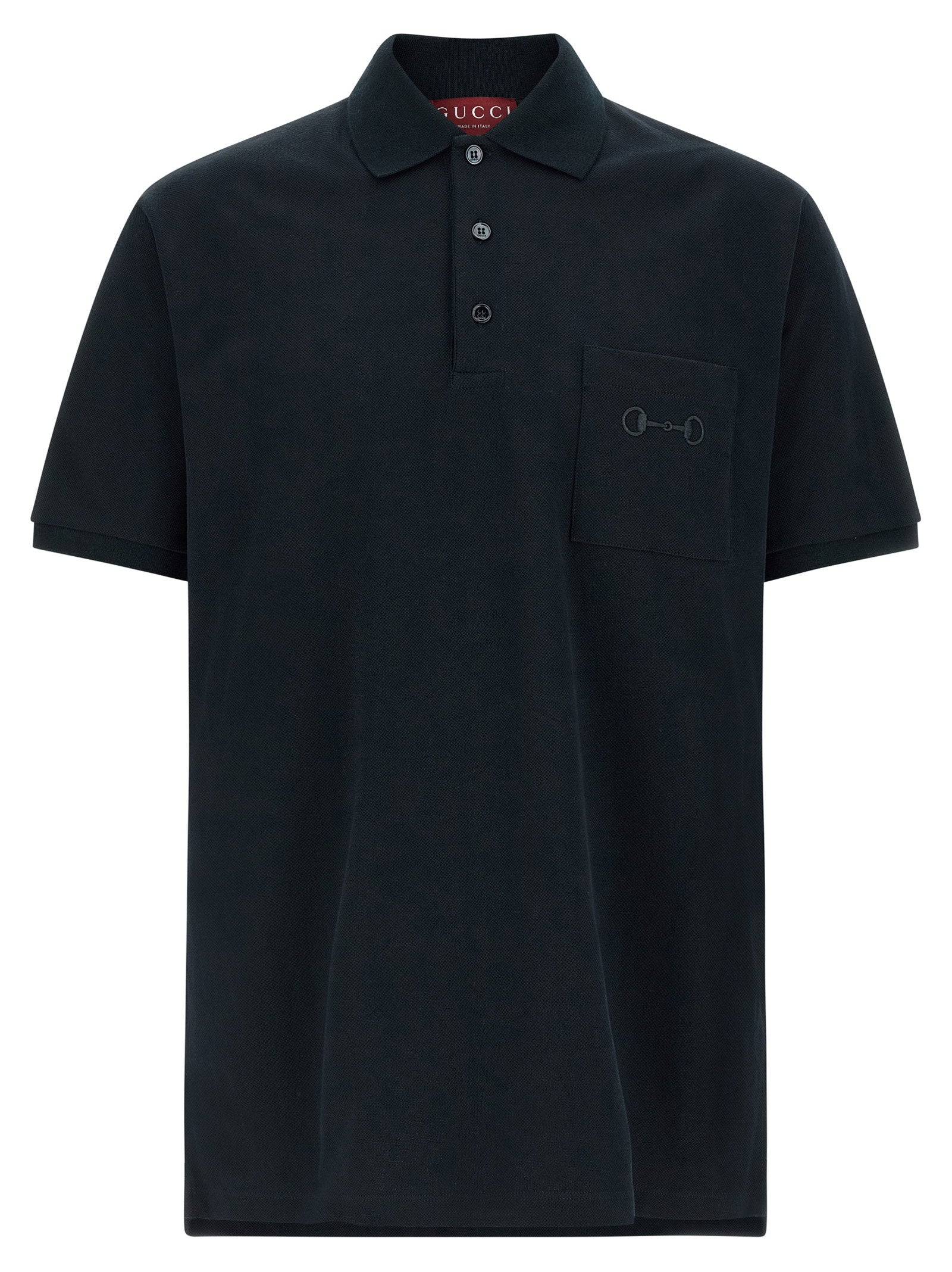 Gucci Gucci Morsetto Embroidery Polo Shirt