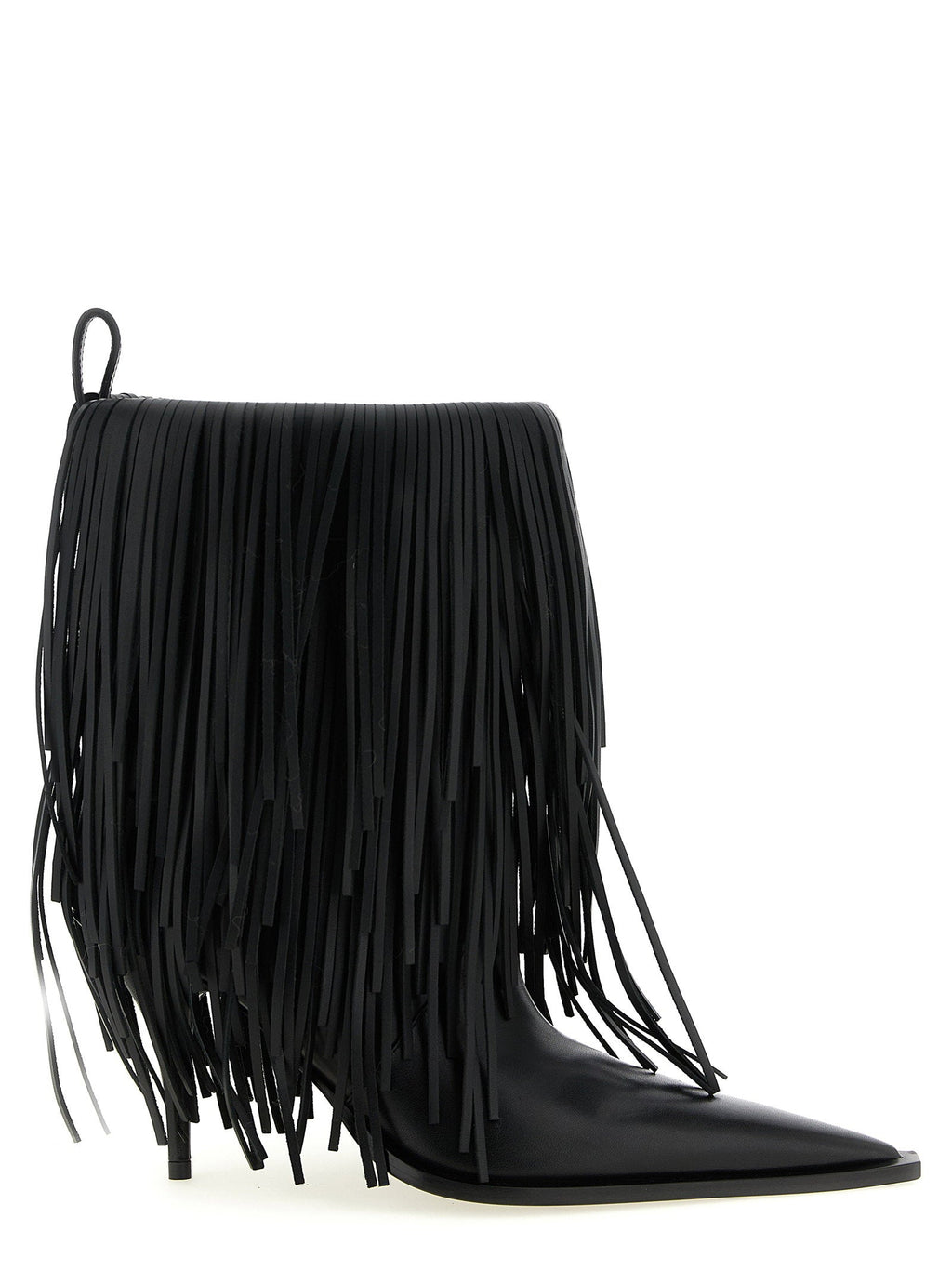Balenciaga Balenciaga Avenue Fringe Ankle Boots