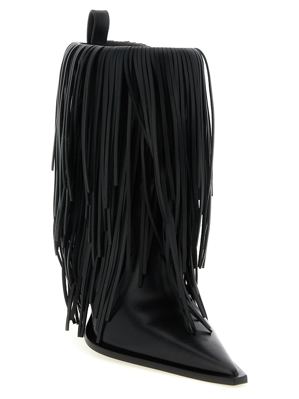 Balenciaga Balenciaga Avenue Fringe Ankle Boots