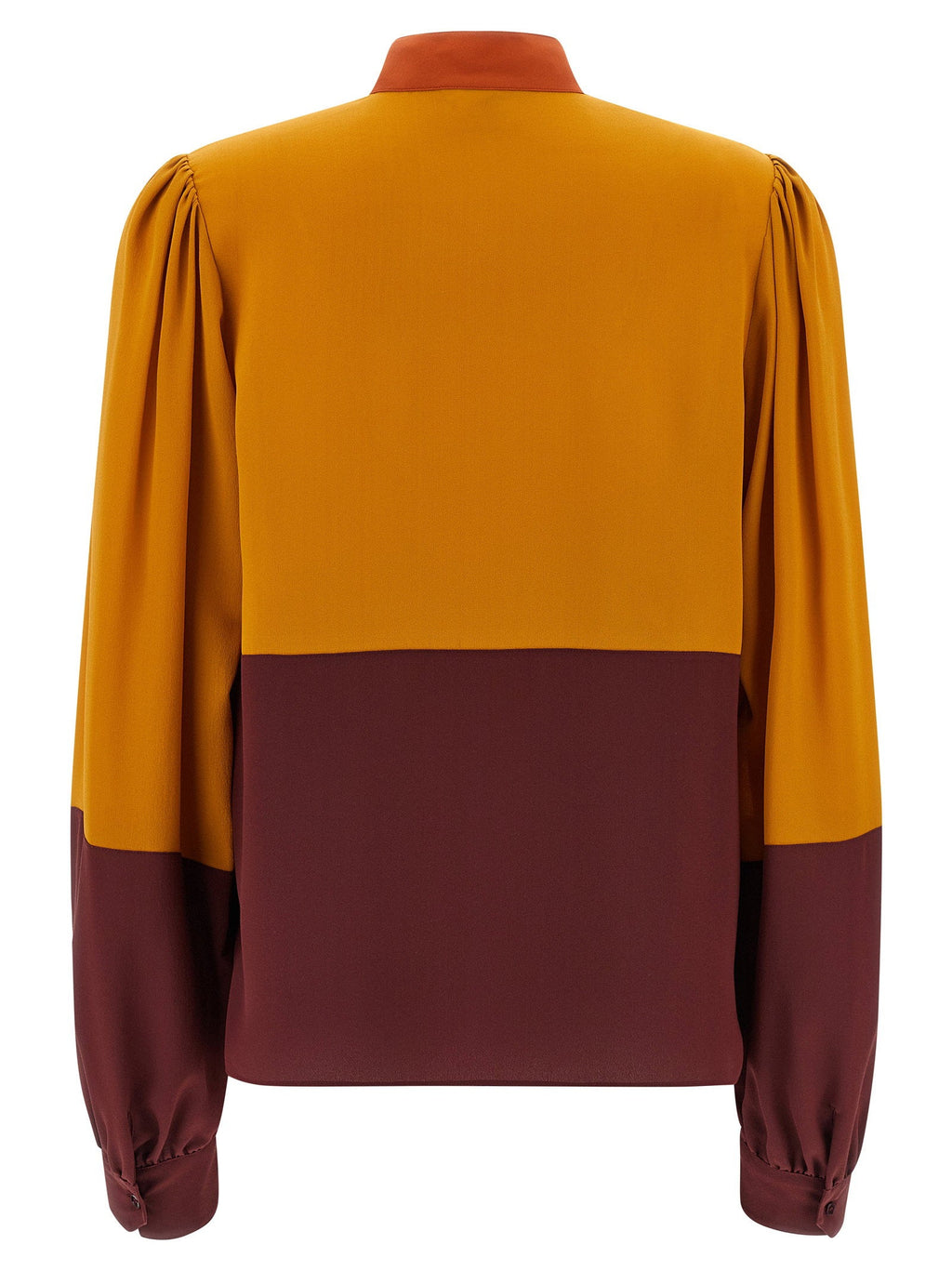 Saint Laurent Saint Laurent Color-block Blouse