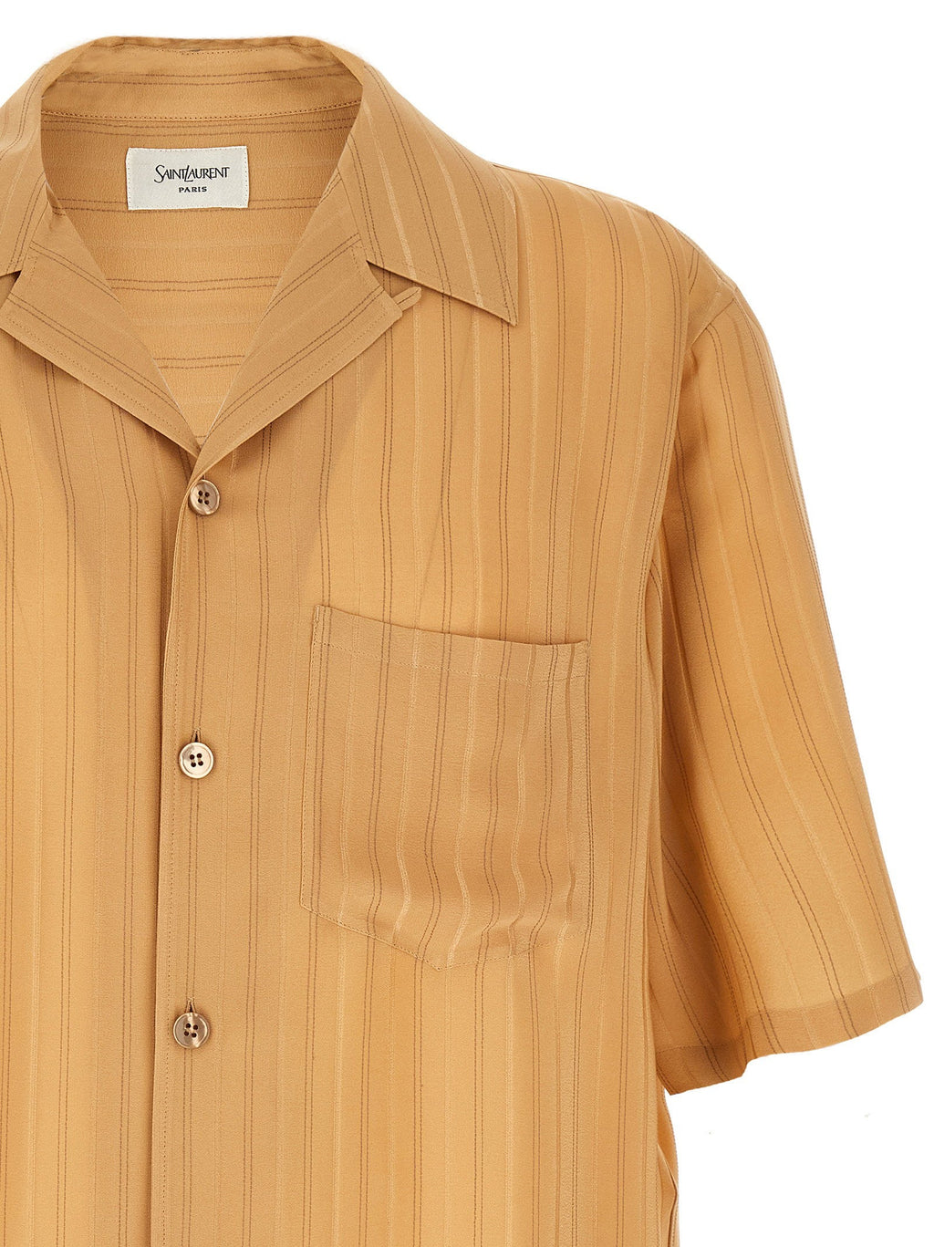Saint Laurent Saint Laurent Striped Silk Shirt