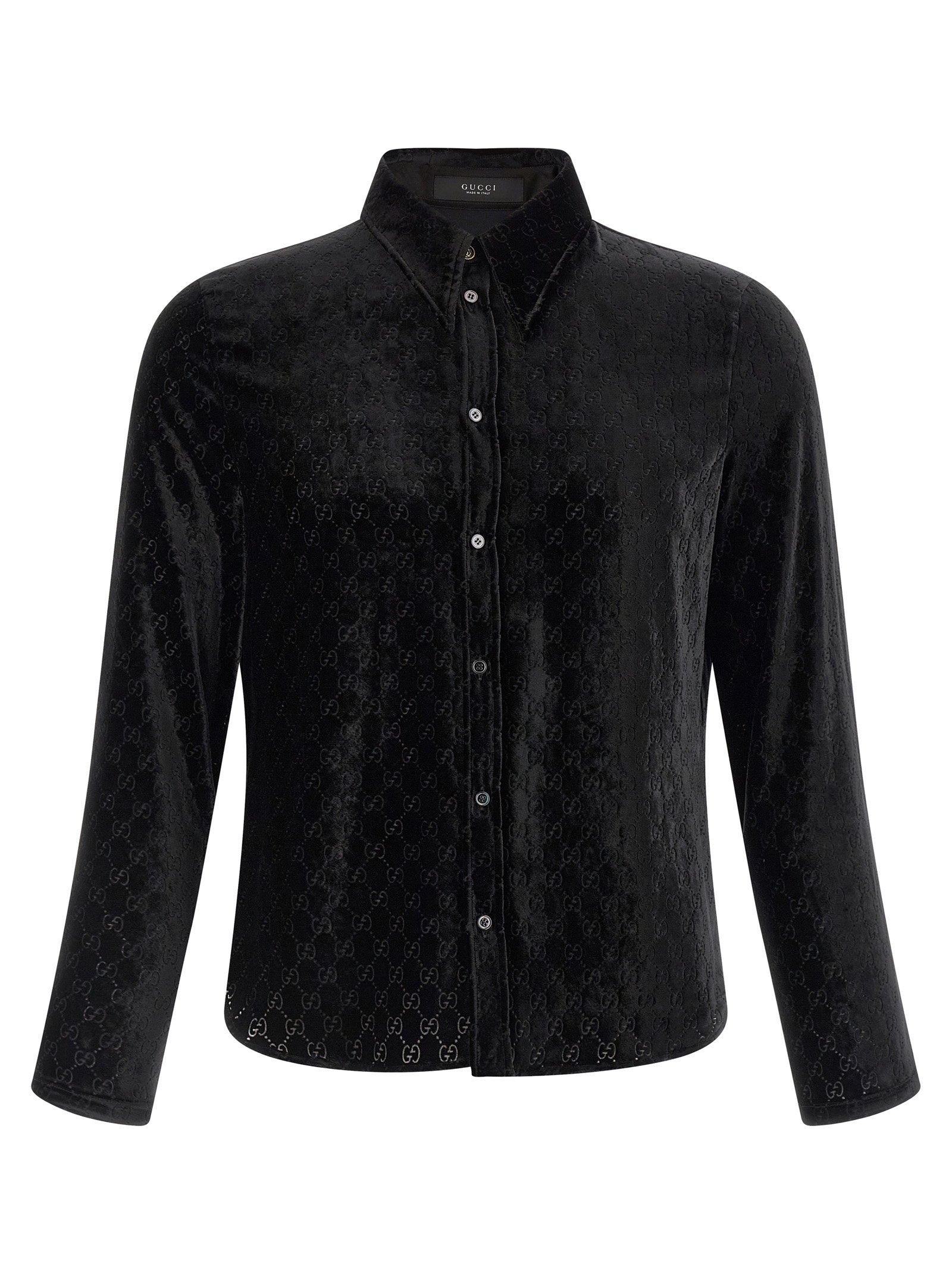 Gucci Gucci Gg Velvet Shirt