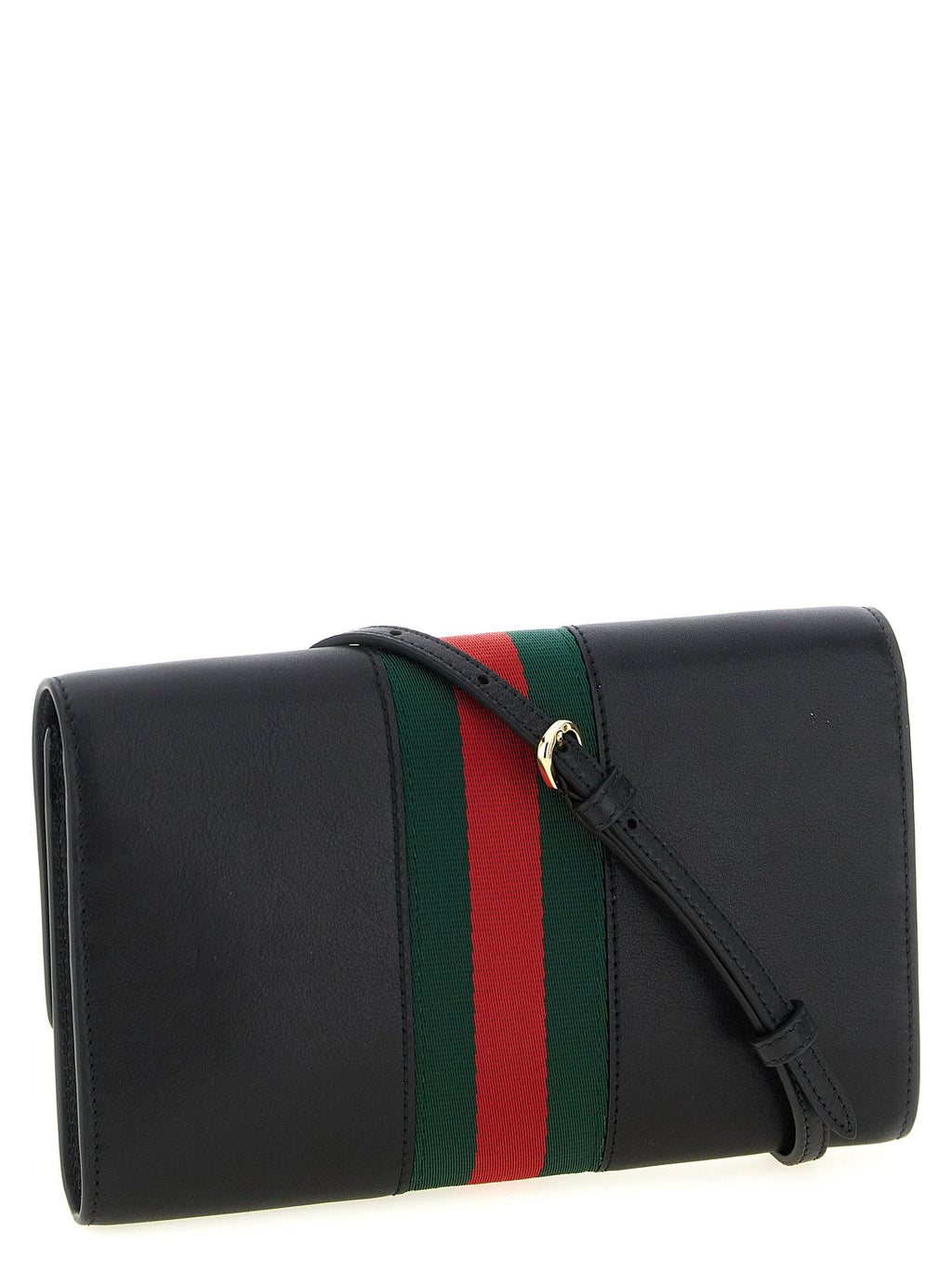 Gucci Gucci Horsebit Web Wallet On Chain