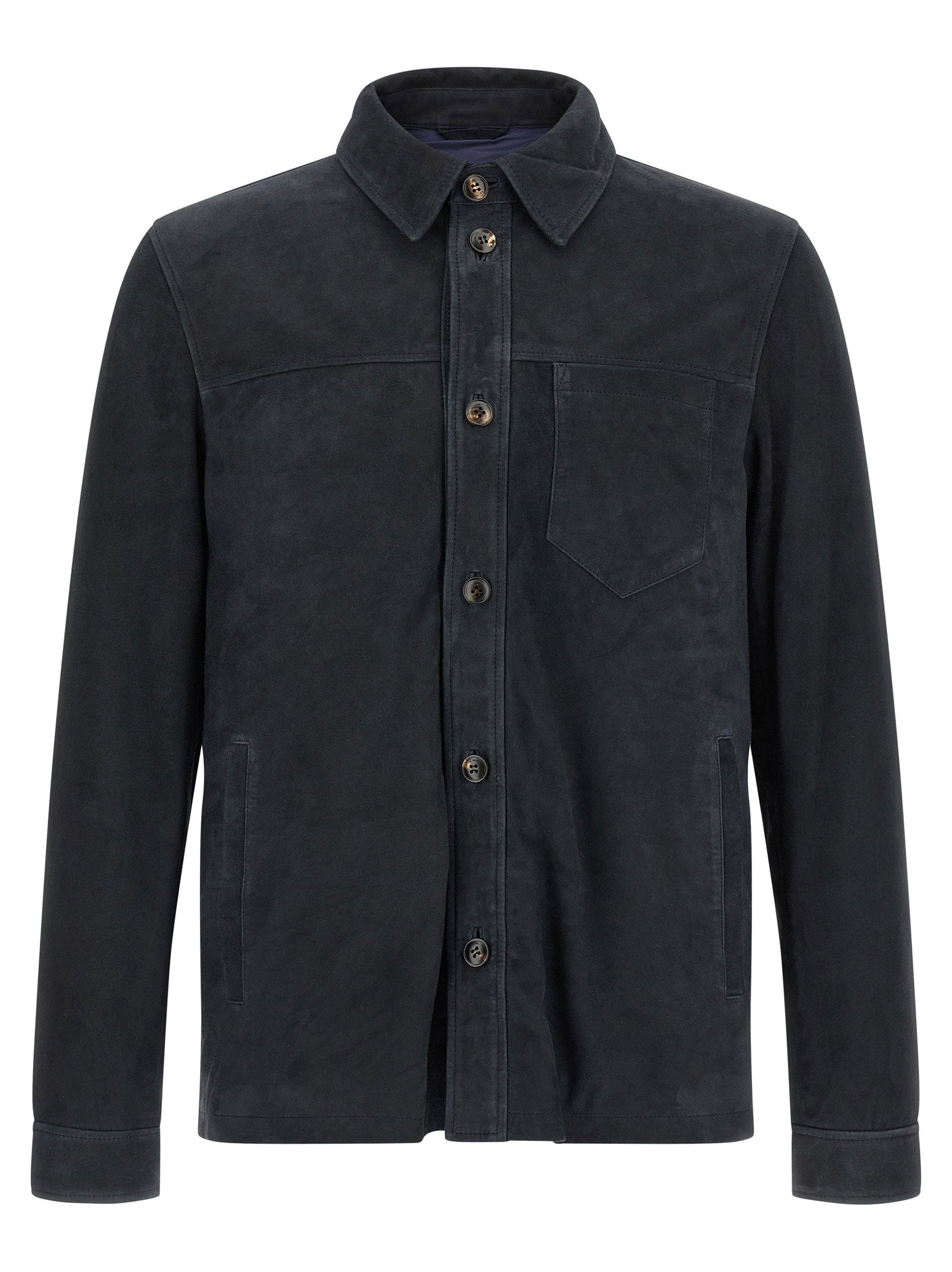 Pal Zileri Pal Zileri Suede Overshirt
