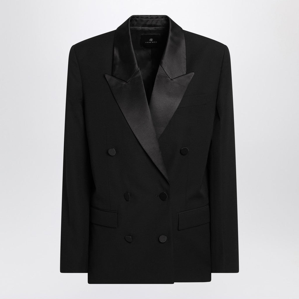 ANINE BING ANINE BING Ross black double-breasted jacket