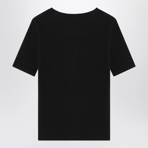 ANINE BING ANINE BING Black short-sleeved t-shirt