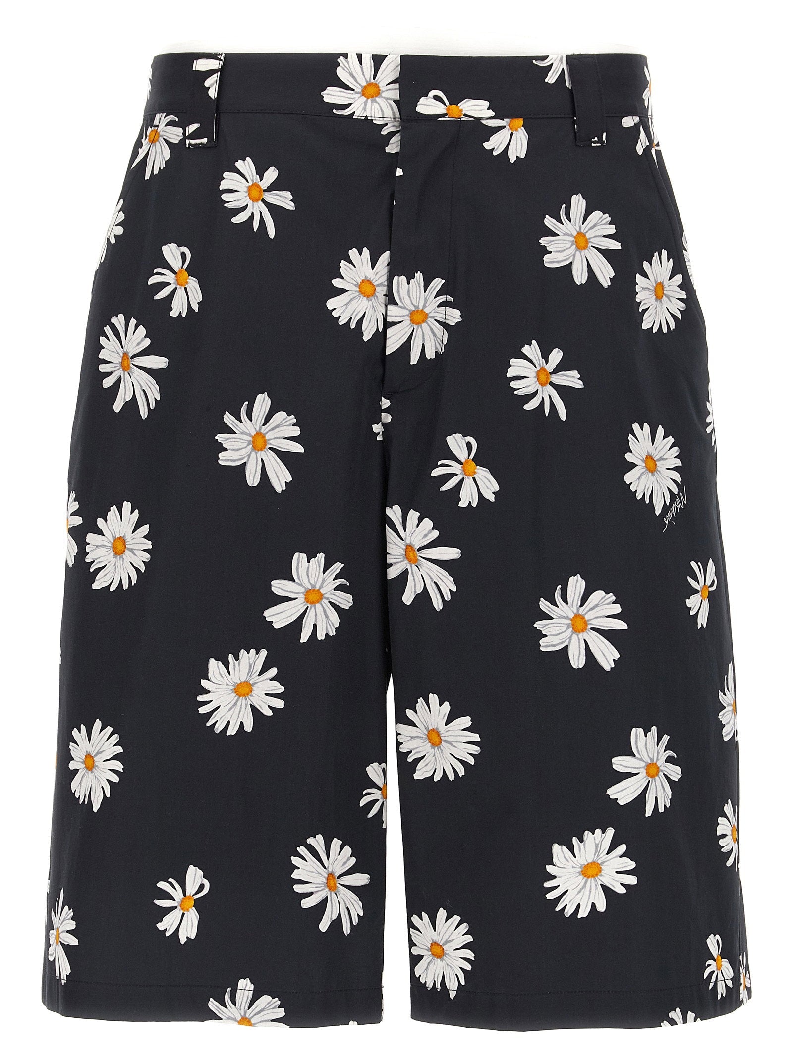 Moschino Moschino Margherite Print Bermuda Shorts