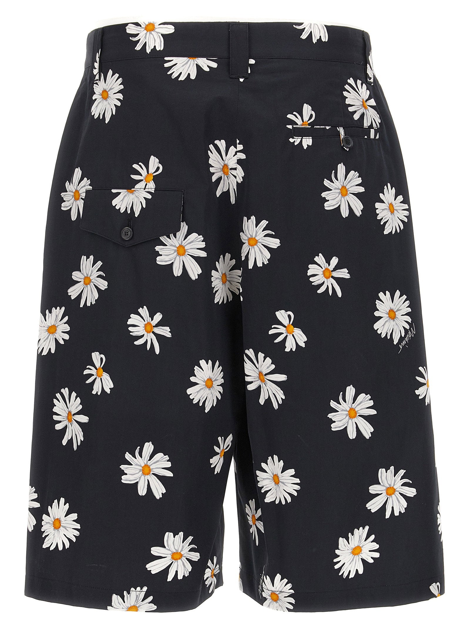 Moschino Moschino Margherite Print Bermuda Shorts