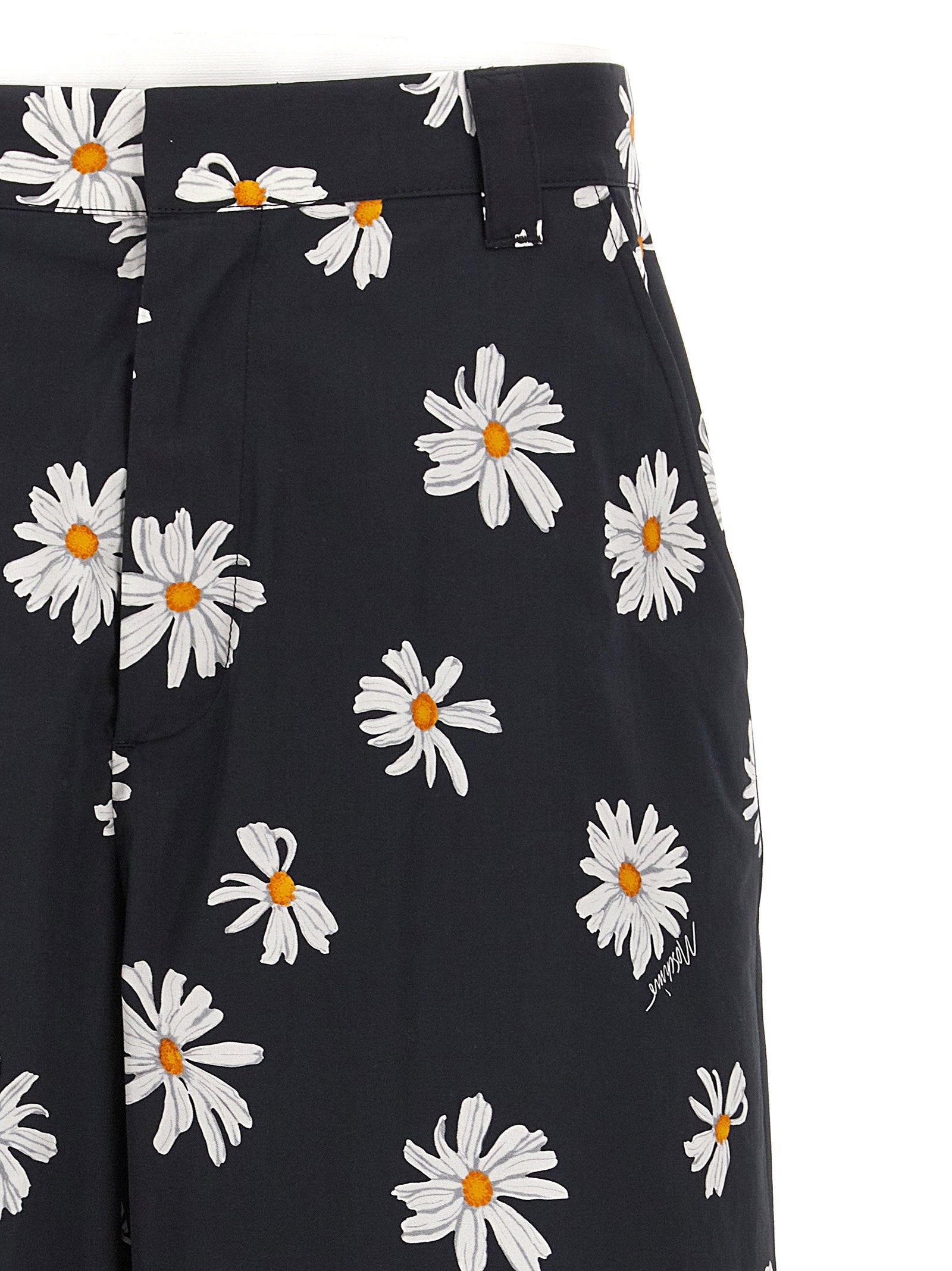 Moschino Moschino Margherite Print Bermuda Shorts