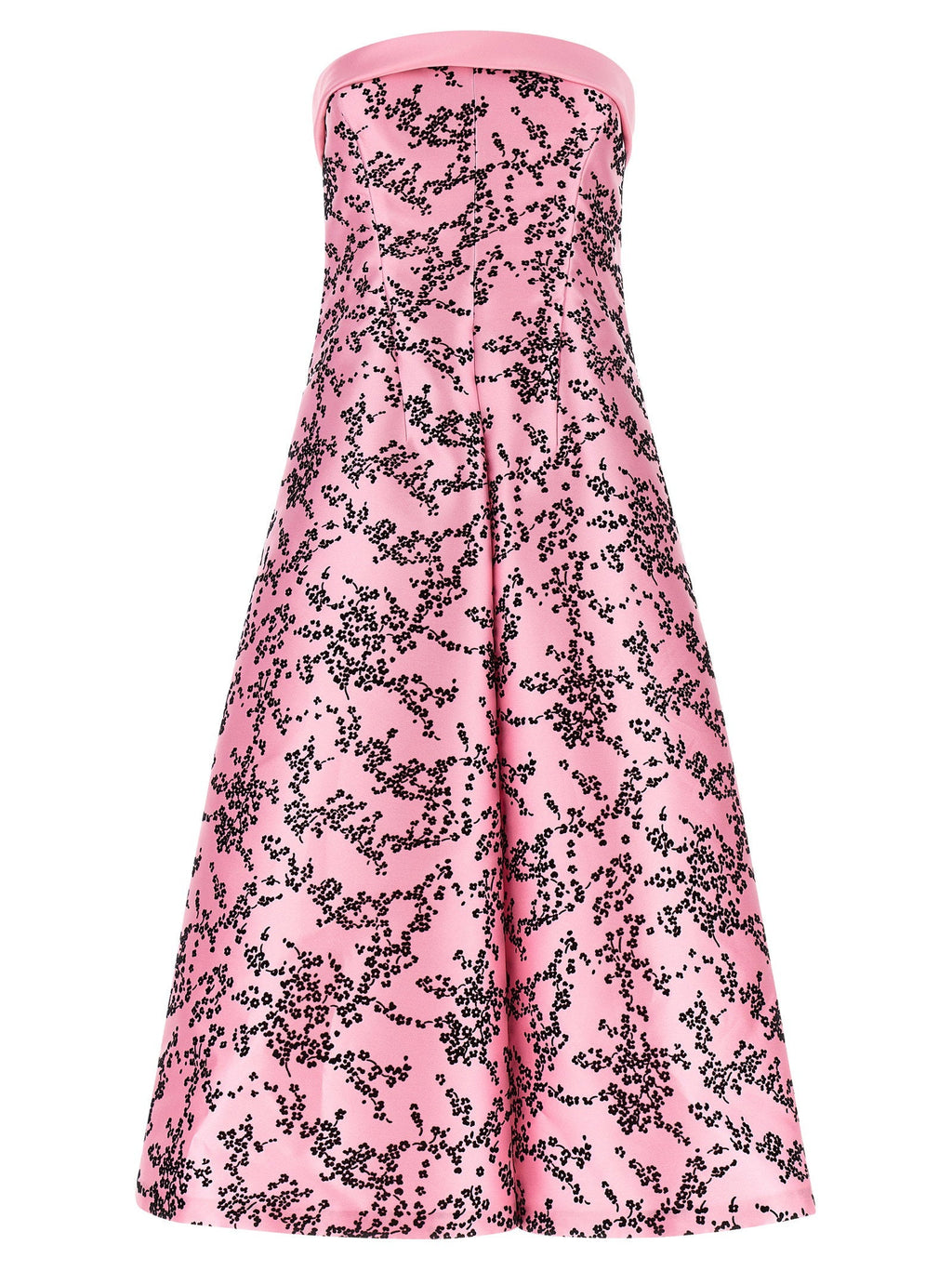 Alberta Ferretti Alberta Ferretti Mikado Floreale Dress
