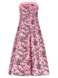 Alberta Ferretti Alberta Ferretti Mikado Floreale Dress
