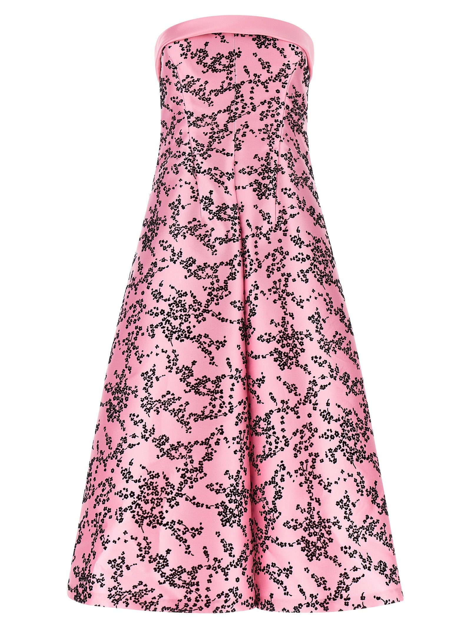 Alberta Ferretti Alberta Ferretti Mikado Floreale Dress