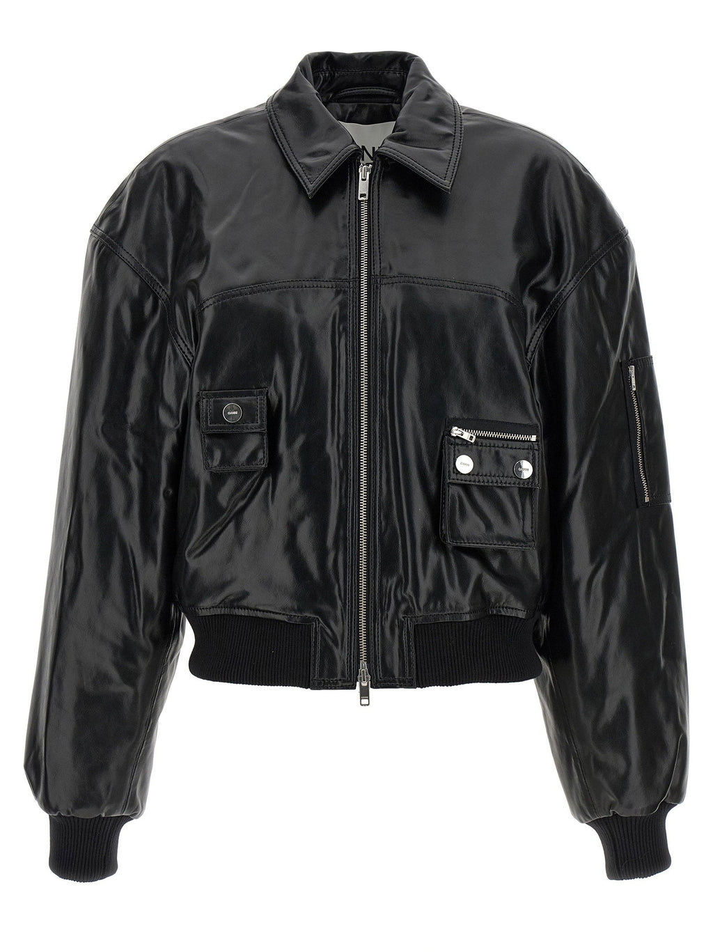 Ganni Ganni 7093 Future Bomber Jacket