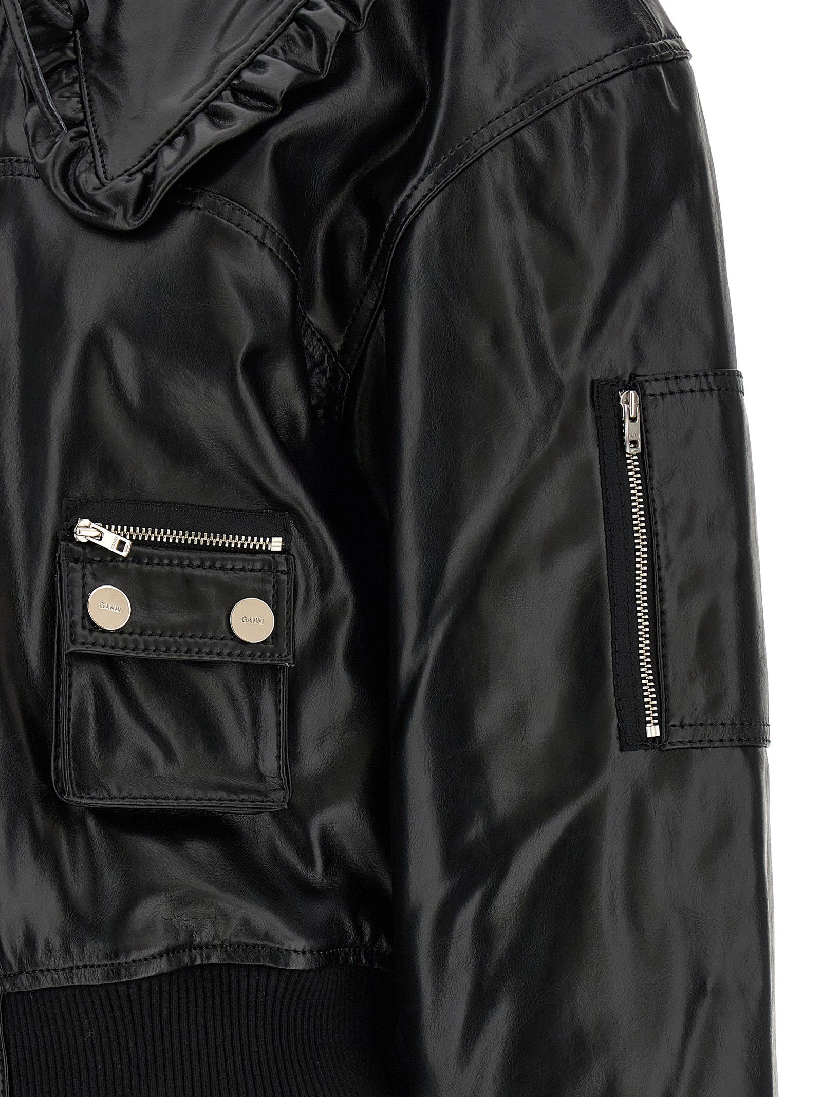 Ganni Ganni 7093 Future Bomber Jacket