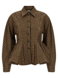 Ganni Ganni Crinckled Taffetà Blouse