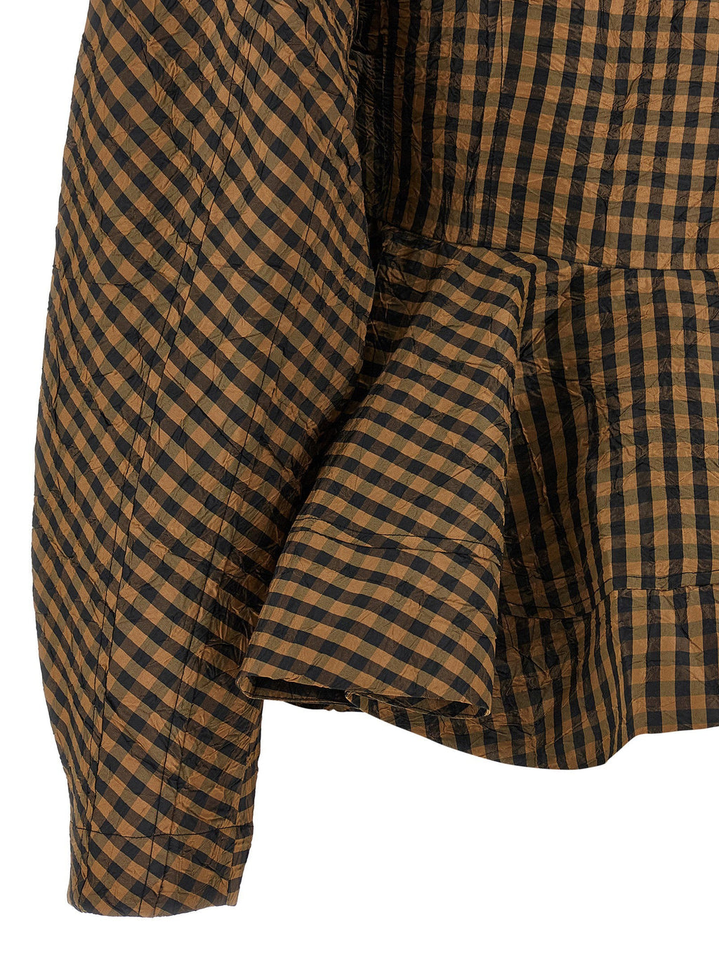 Ganni Ganni Crinckled Taffetà Blouse