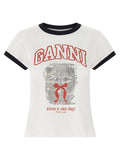 Ganni Ganni Printed T-shirt