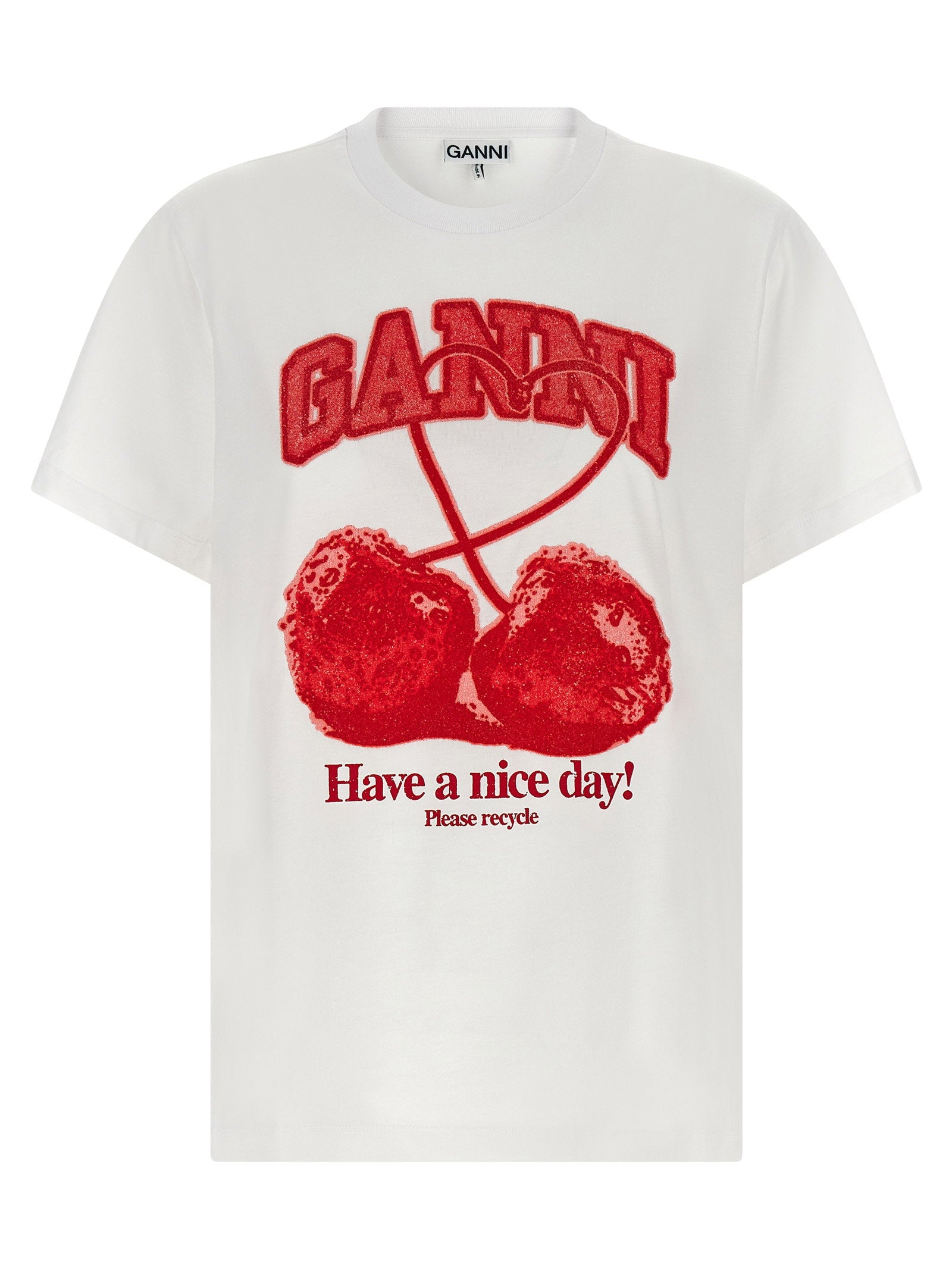 Ganni Ganni Cherry T-shirt