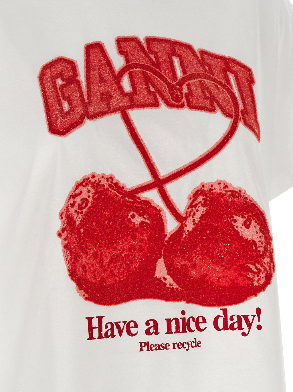 Ganni Ganni Cherry T-shirt