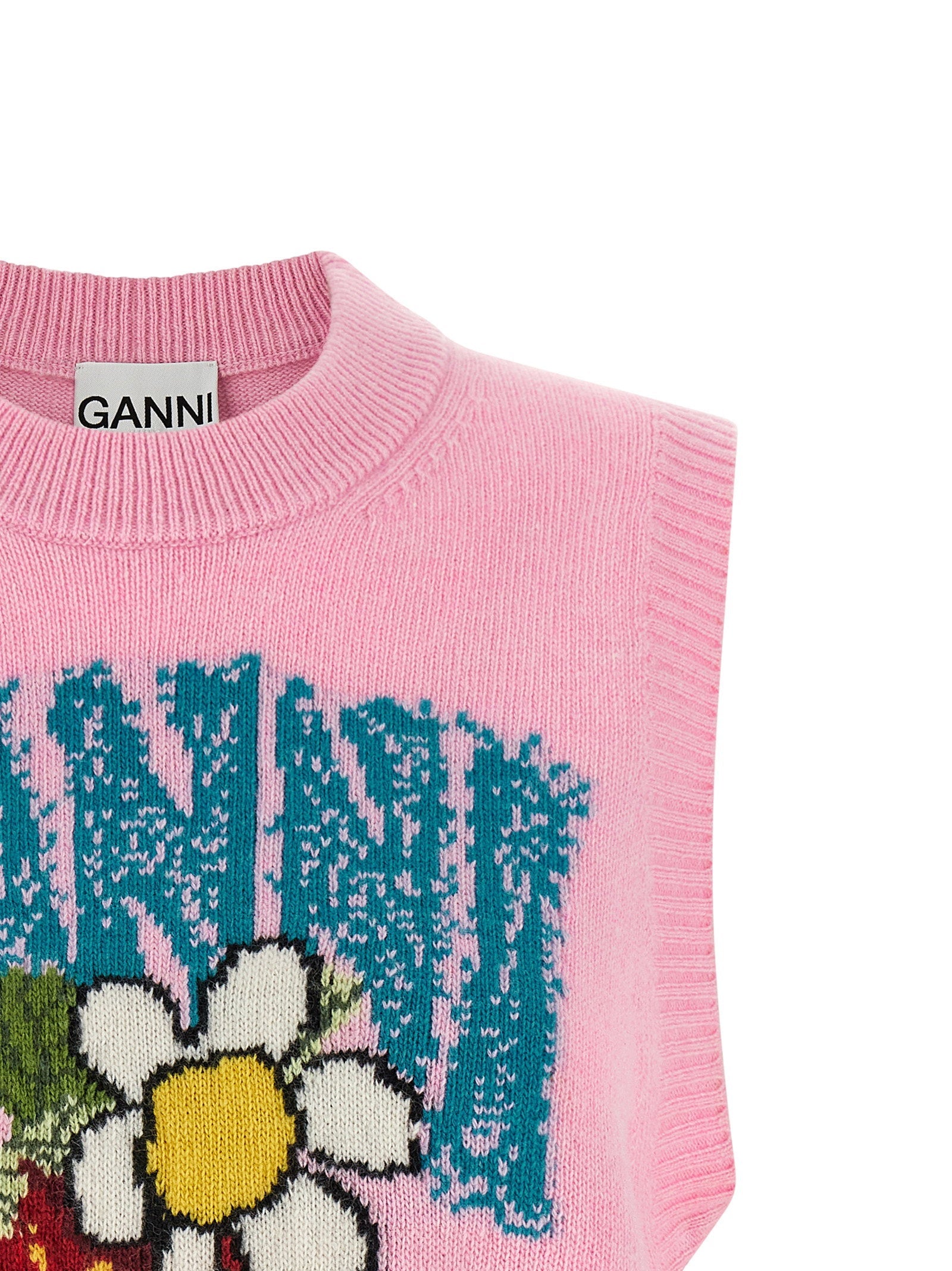 Ganni Ganni Strawberry Vest