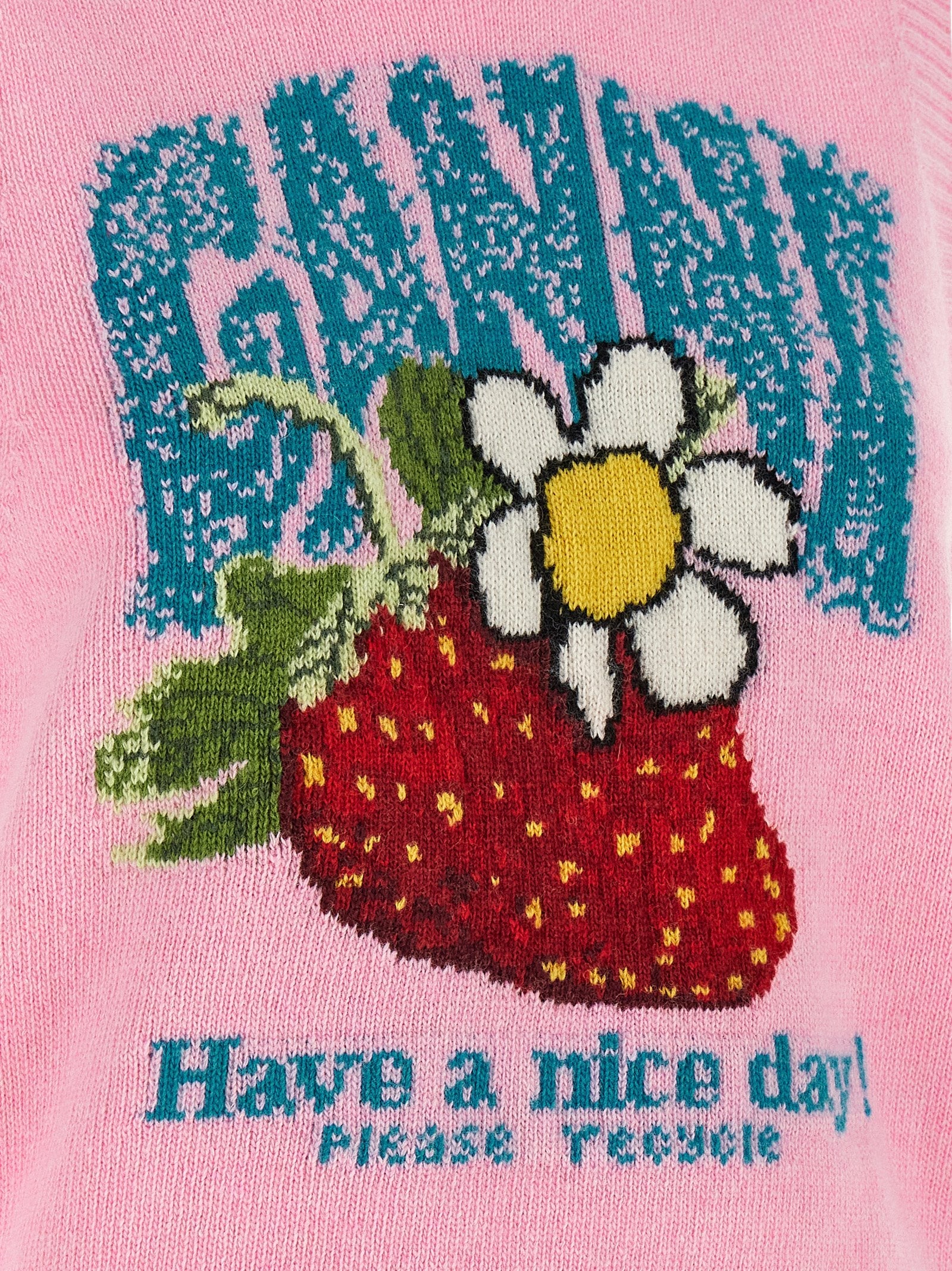 Ganni Ganni Strawberry Vest