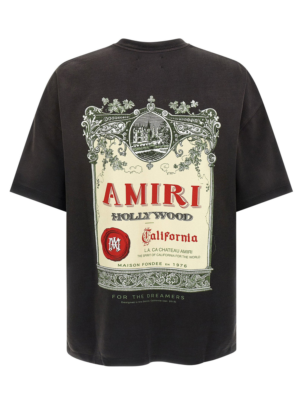 Amiri Amiri Chateau Stamp T-shirt