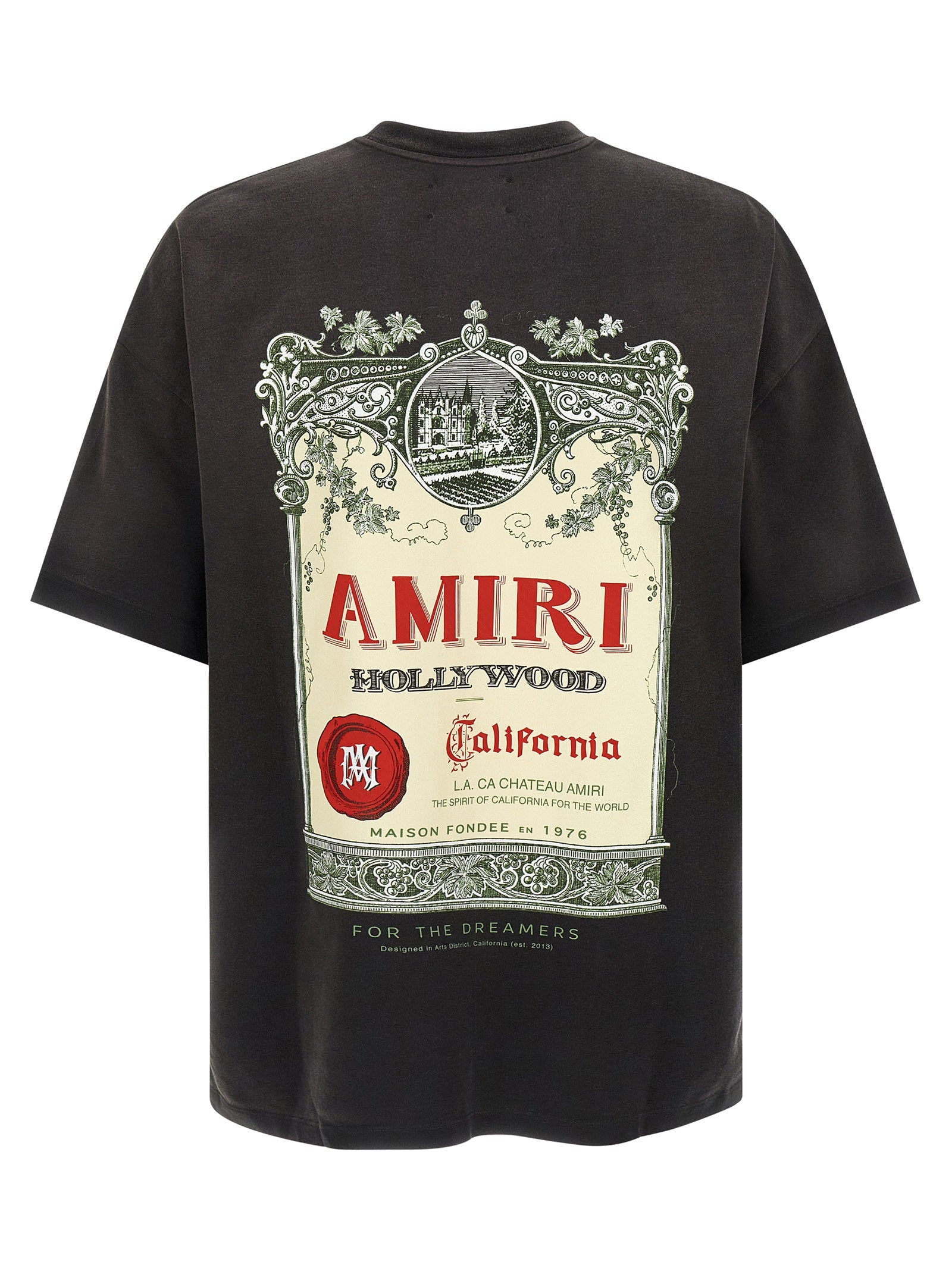 Amiri Amiri Chateau Stamp T-shirt