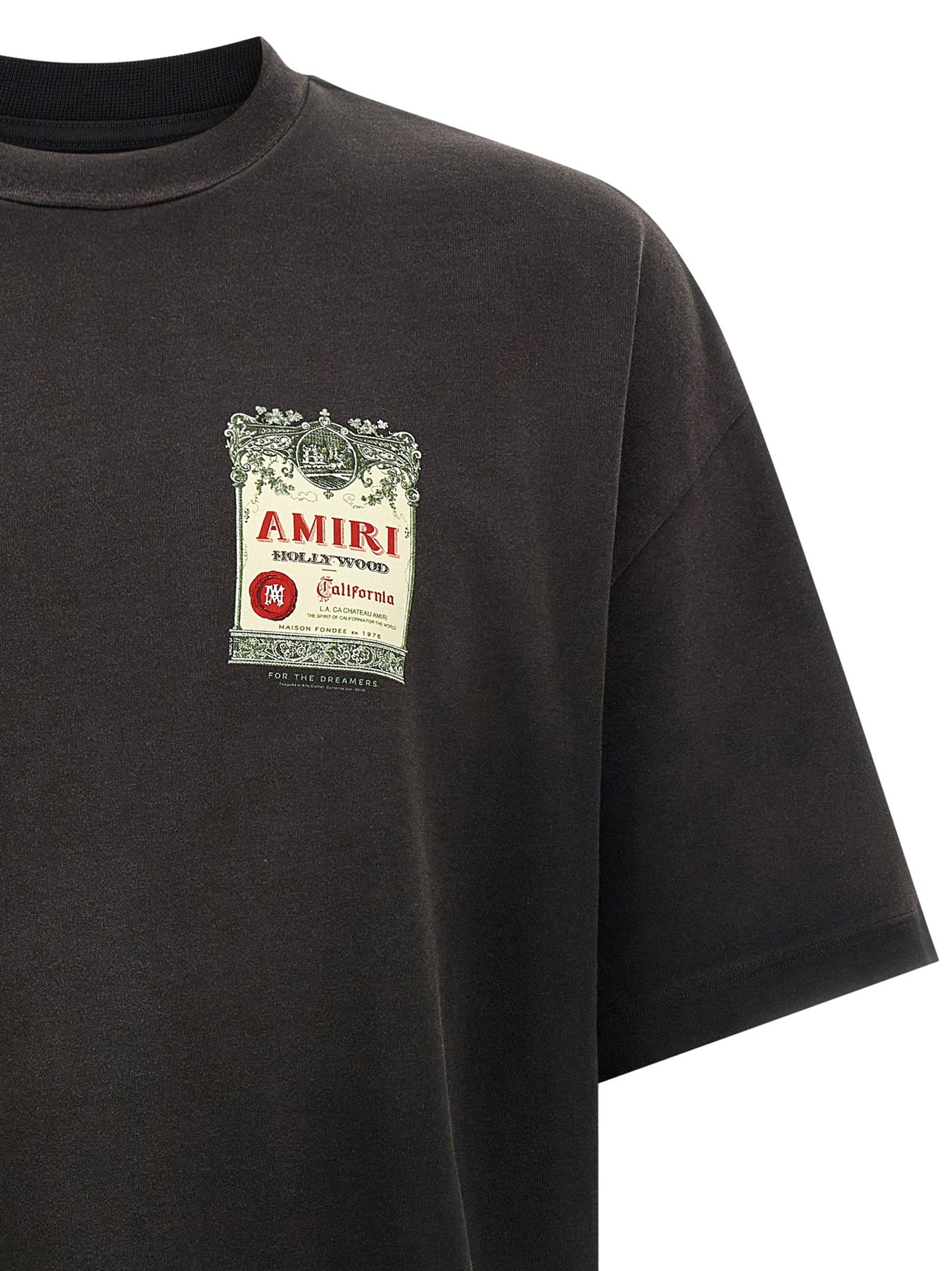 Amiri Amiri Chateau Stamp T-shirt