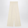Max Mara Max Mara Ivory wide leg pants in viscose knit