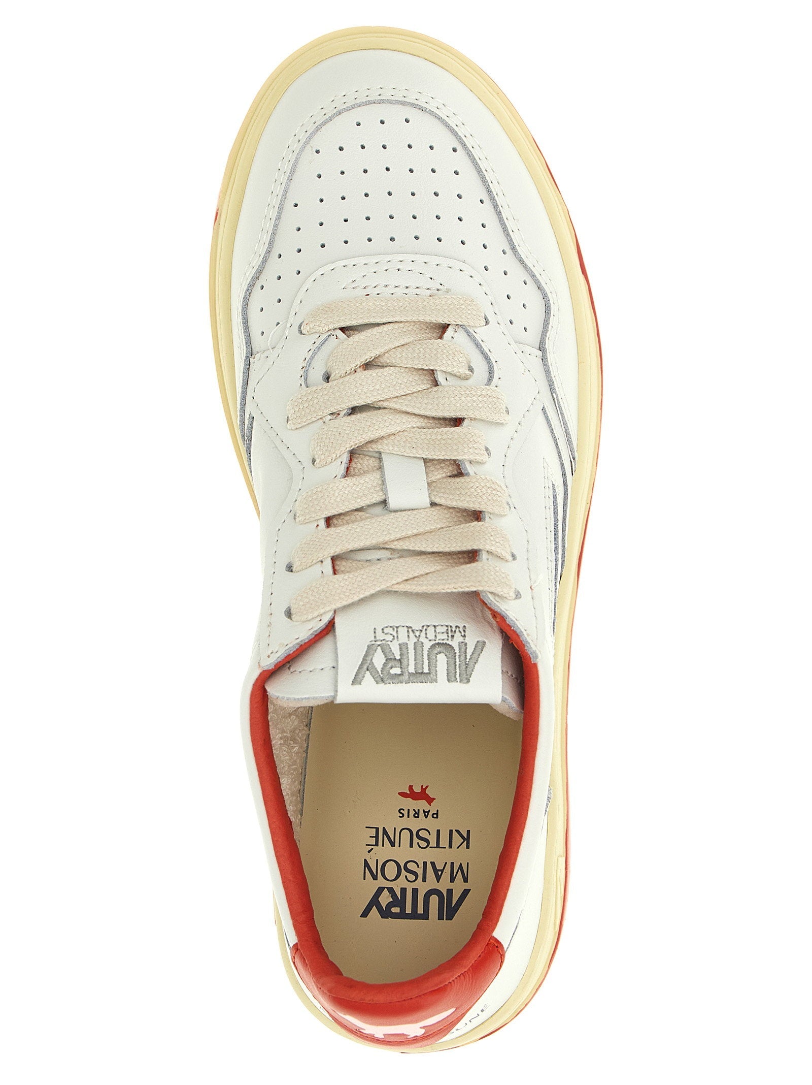 Autry Autry X Maison Kitsuné Medalist Low Sneakers