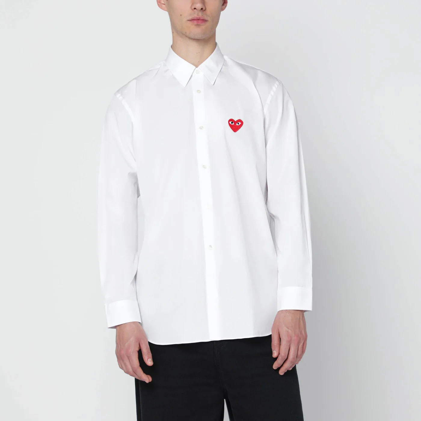 Comme des Garçons Shirt White cotton shirt
