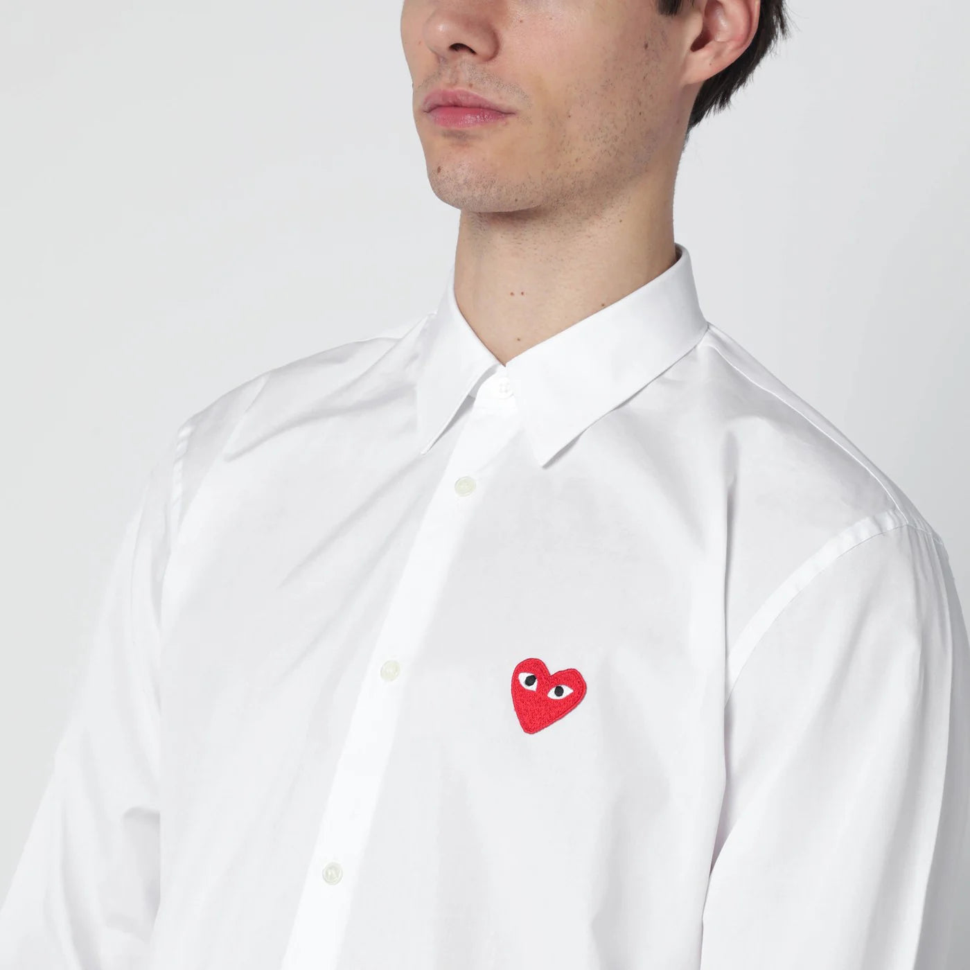 Comme des Garçons Shirt White cotton shirt