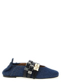 Ganni Ganni Sue Triple Ballet Flats