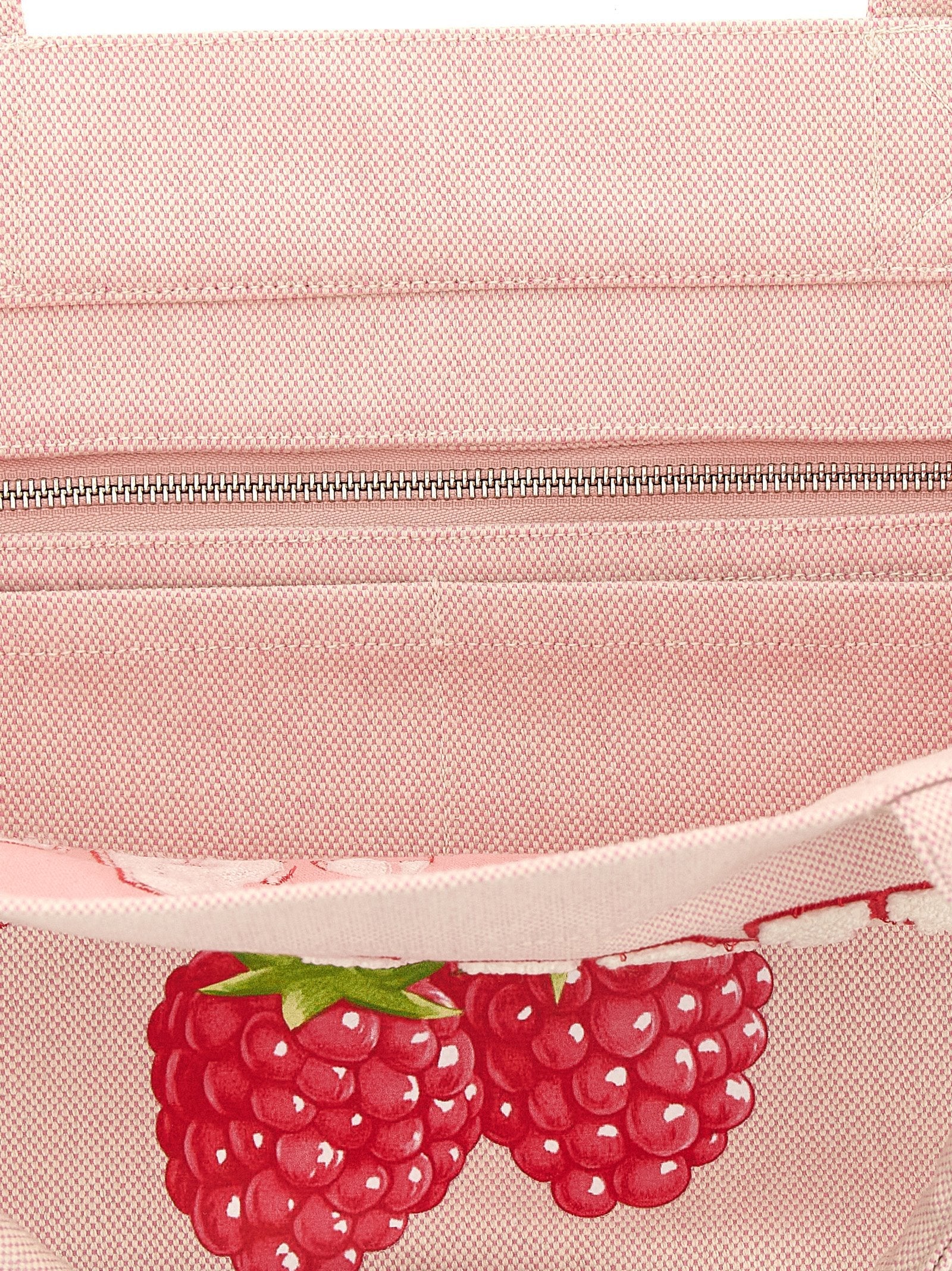 Ganni Ganni Medium Raspberry Shopping Bag